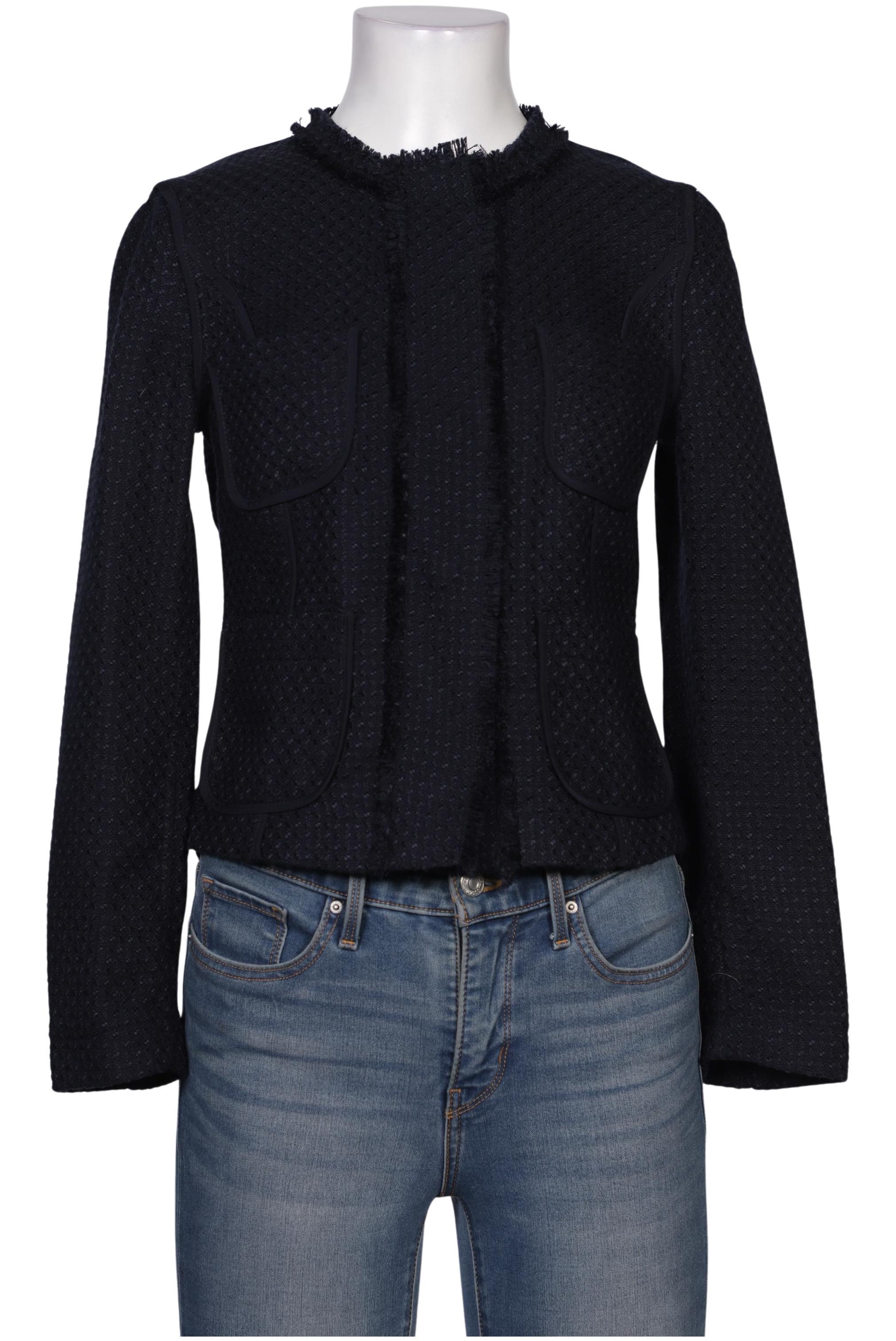 

Mango Damen Blazer, marineblau, Gr. 4