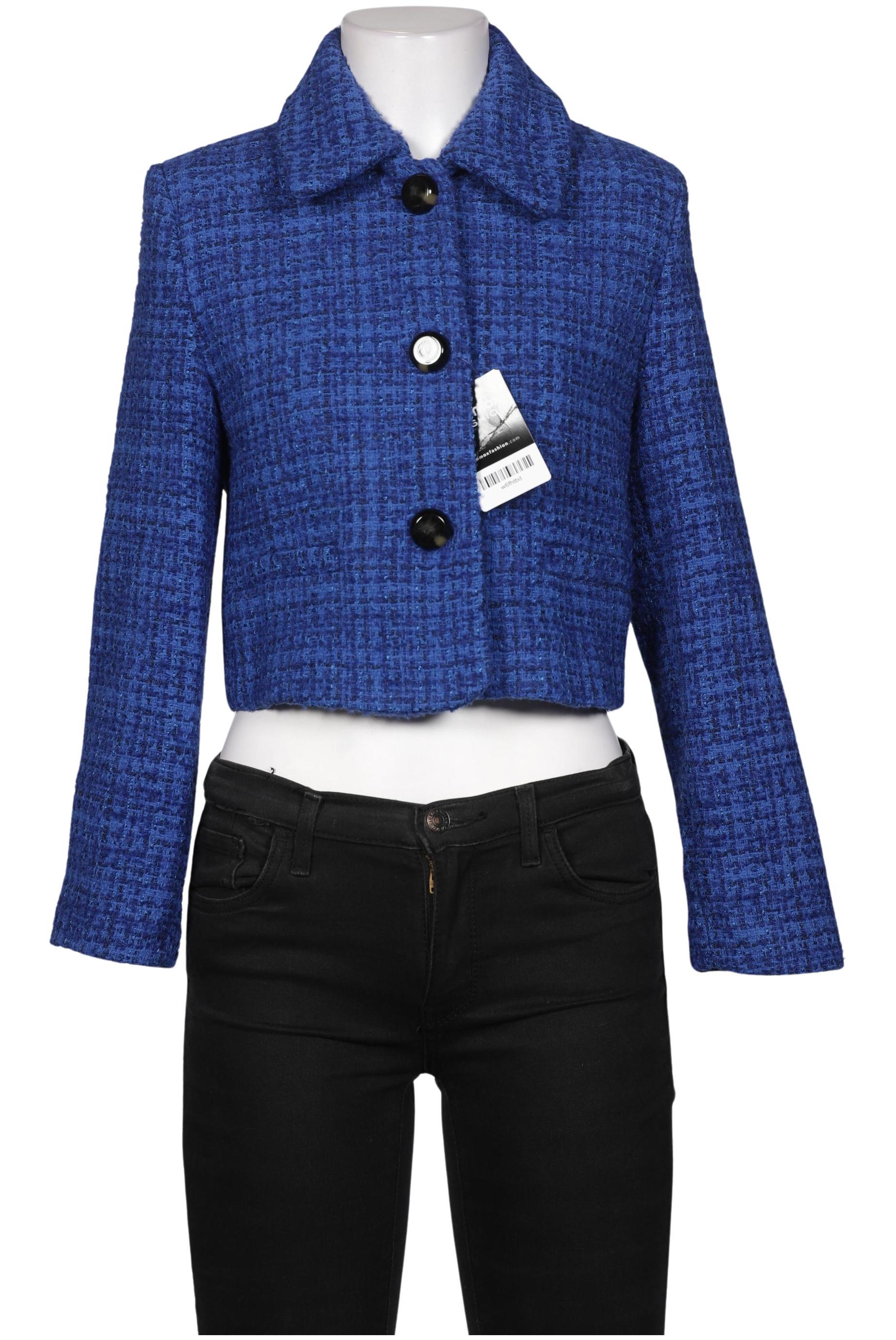

Mango Damen Blazer, blau, Gr. 34