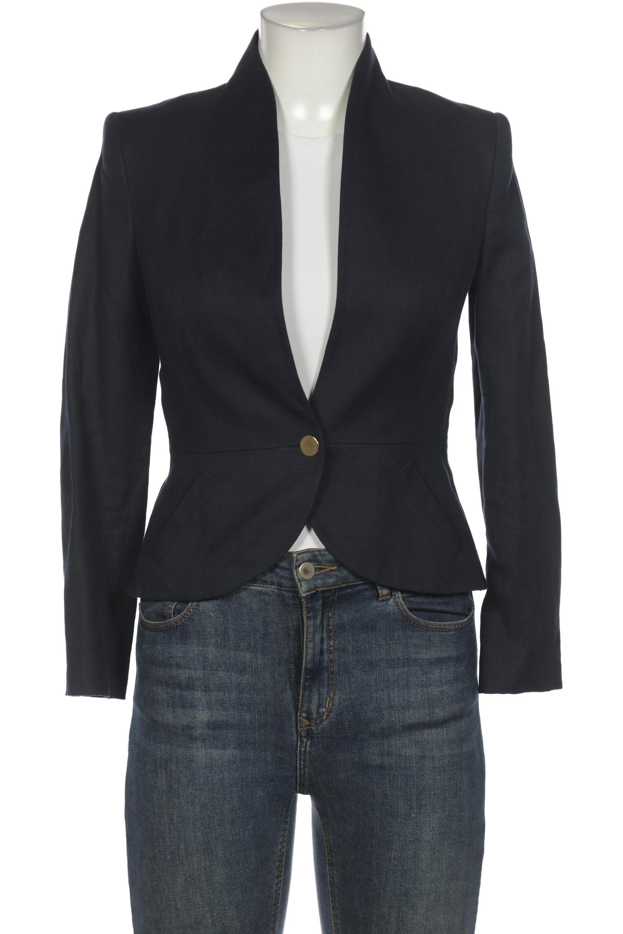 

MANGO Damen Blazer, marineblau