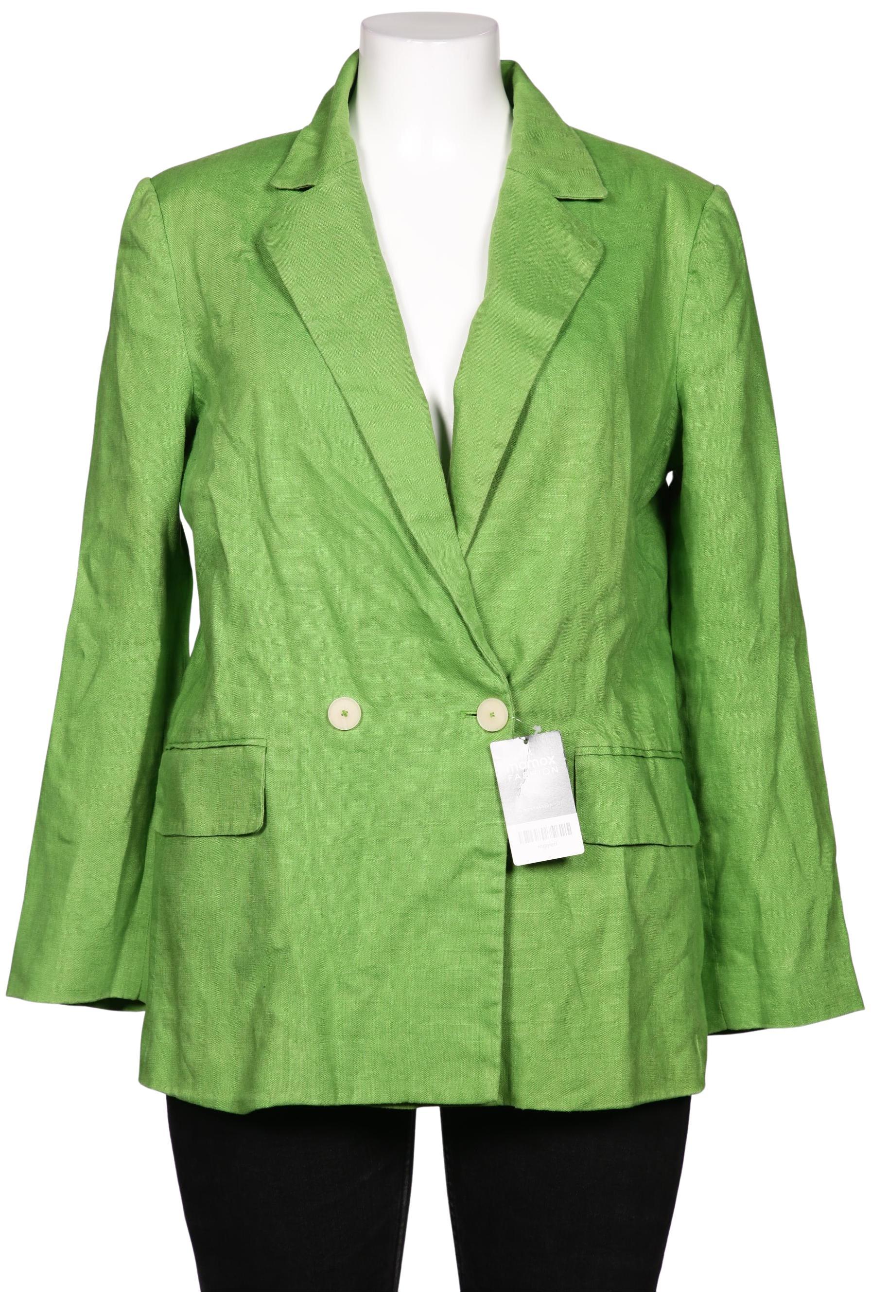 

Mango Damen Blazer, grün, Gr. 44