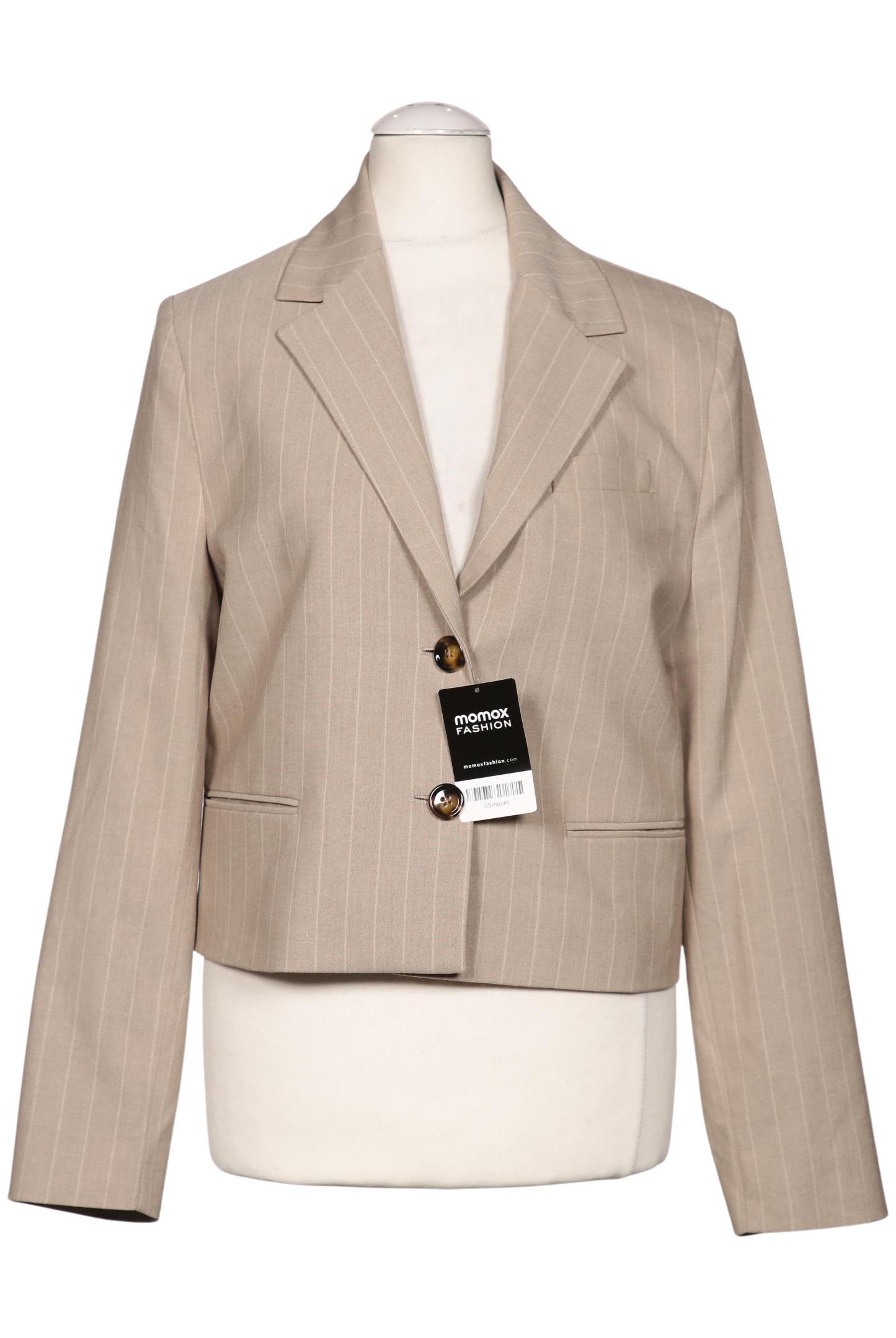 

Mango Damen Blazer, beige, Gr. 34