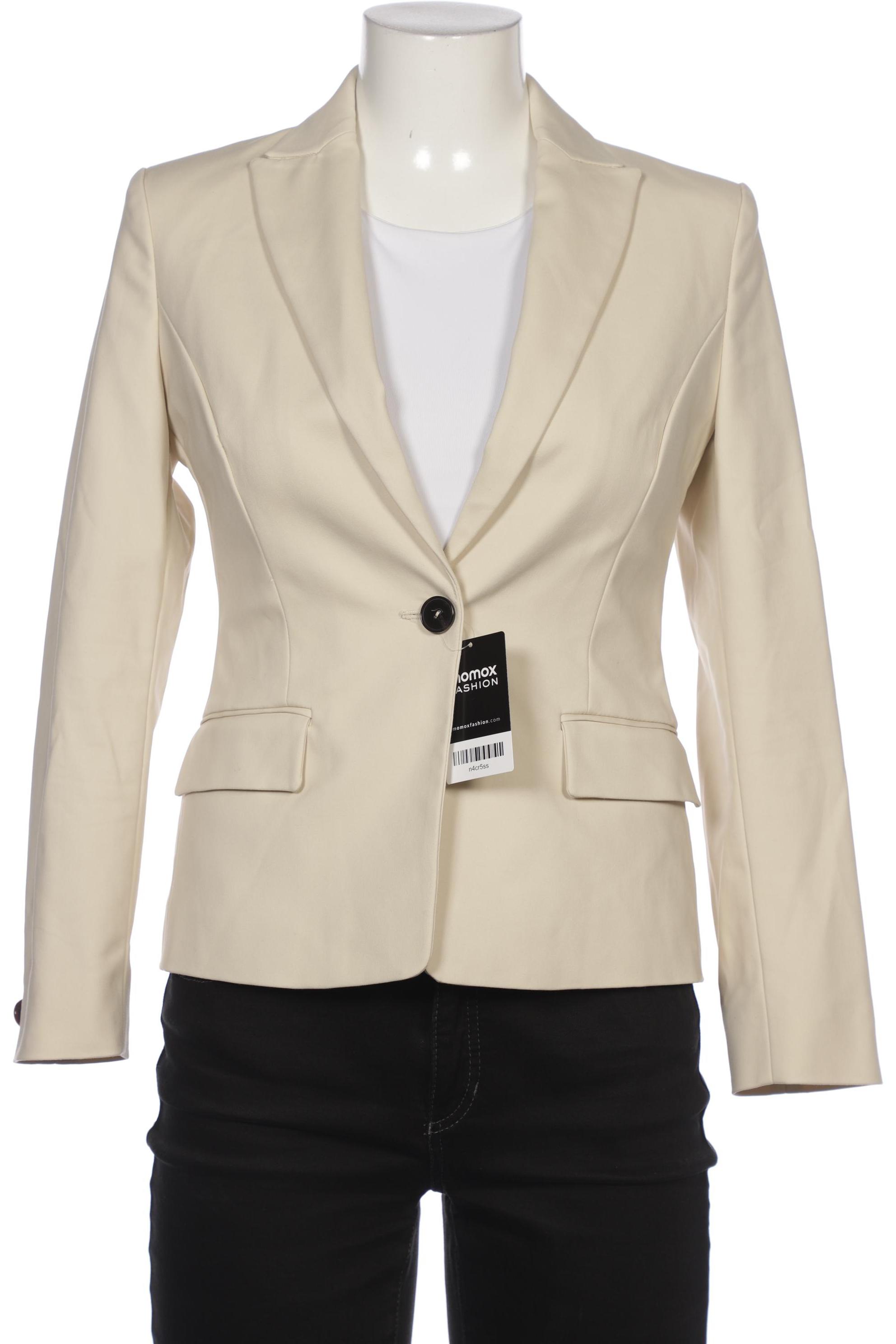 

MANGO Damen Blazer, cremeweiß