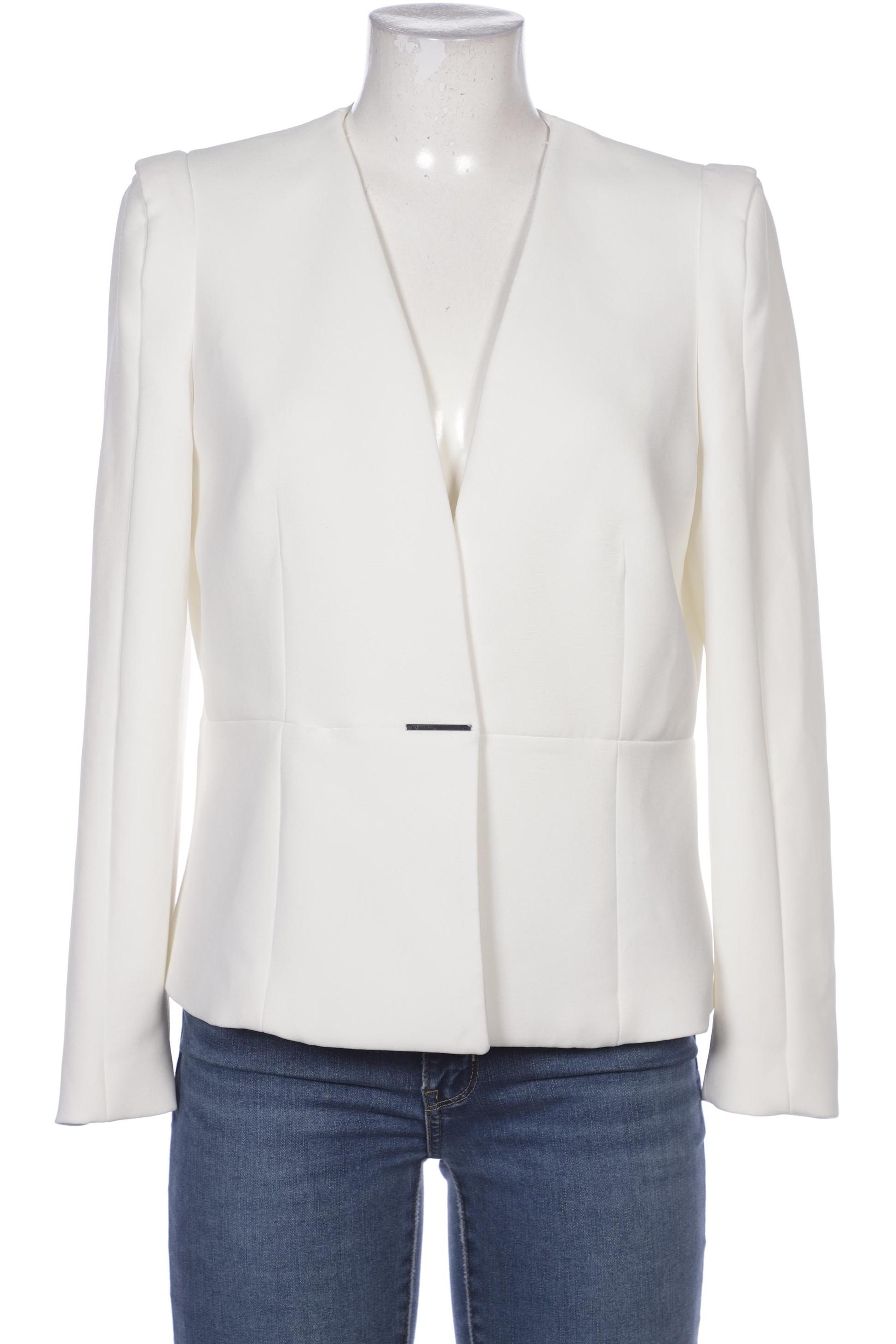 

Mango Damen Blazer, weiß, Gr. 42