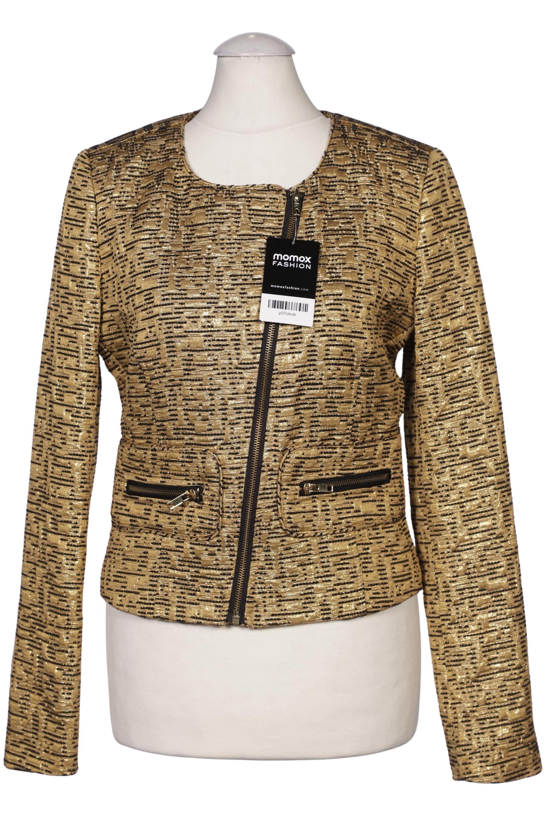 

Mango Damen Blazer, gold, Gr. 36