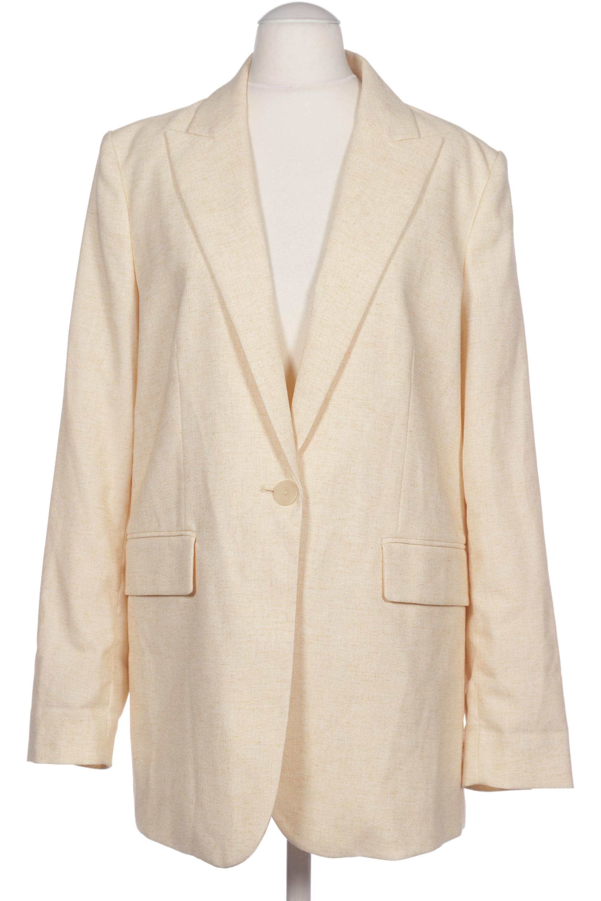 

Mango Damen Blazer, beige, Gr. 38