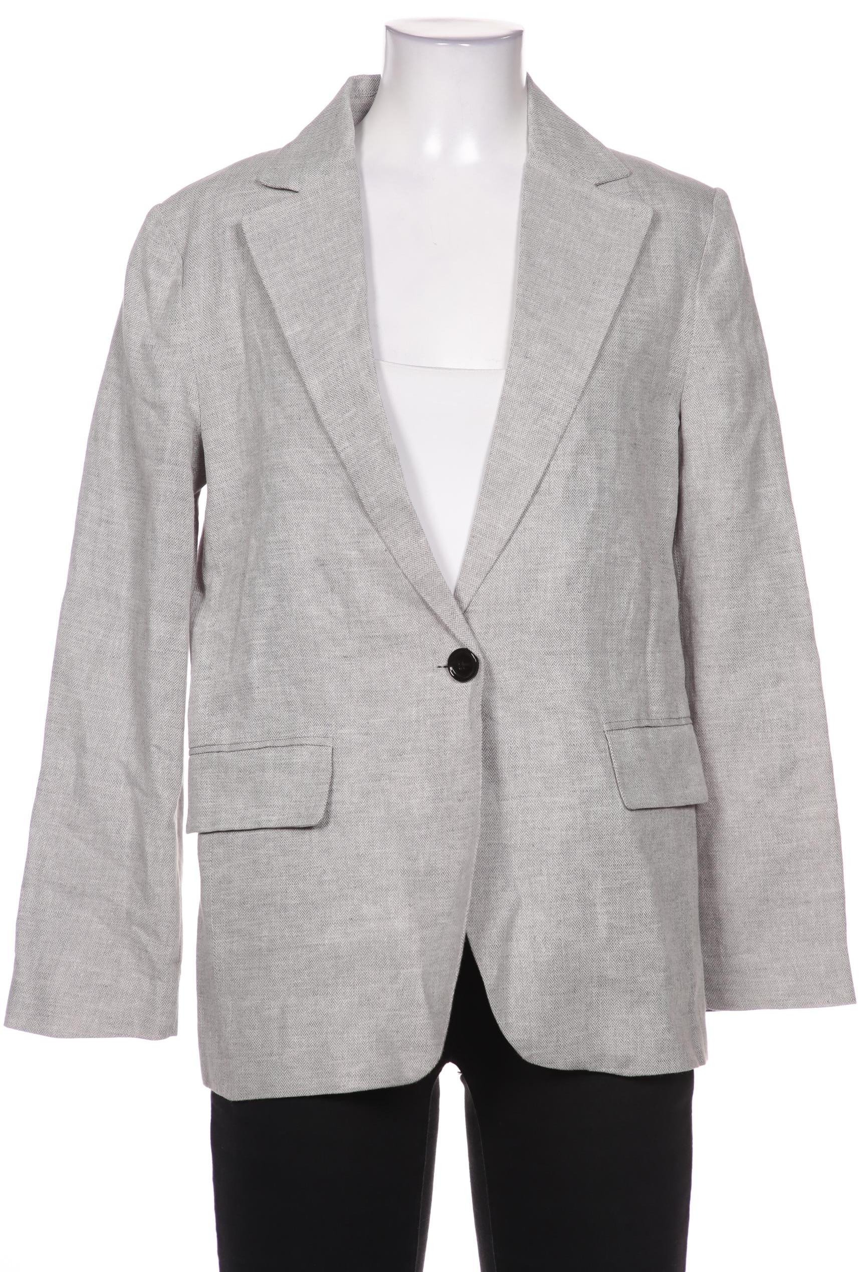 

Mango Damen Blazer, grau, Gr. 36