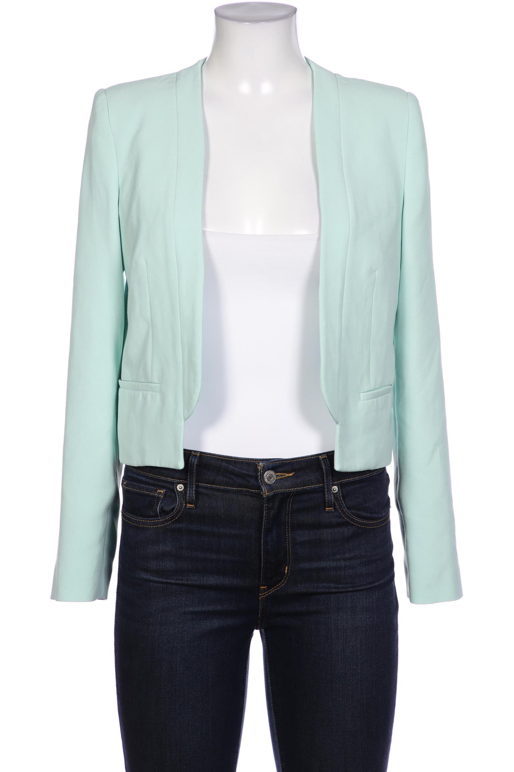 

Mango Damen Blazer, türkis, Gr. 36