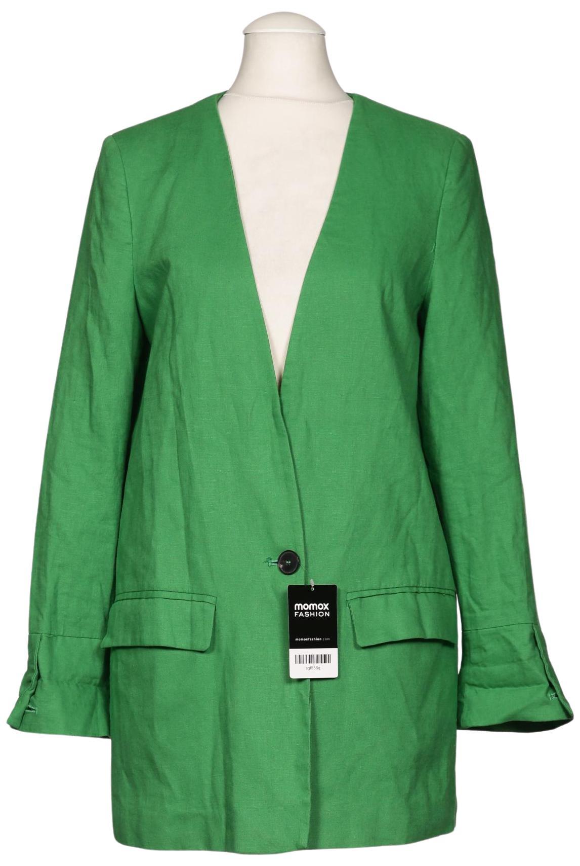 

Mango Damen Blazer, grün, Gr. 34