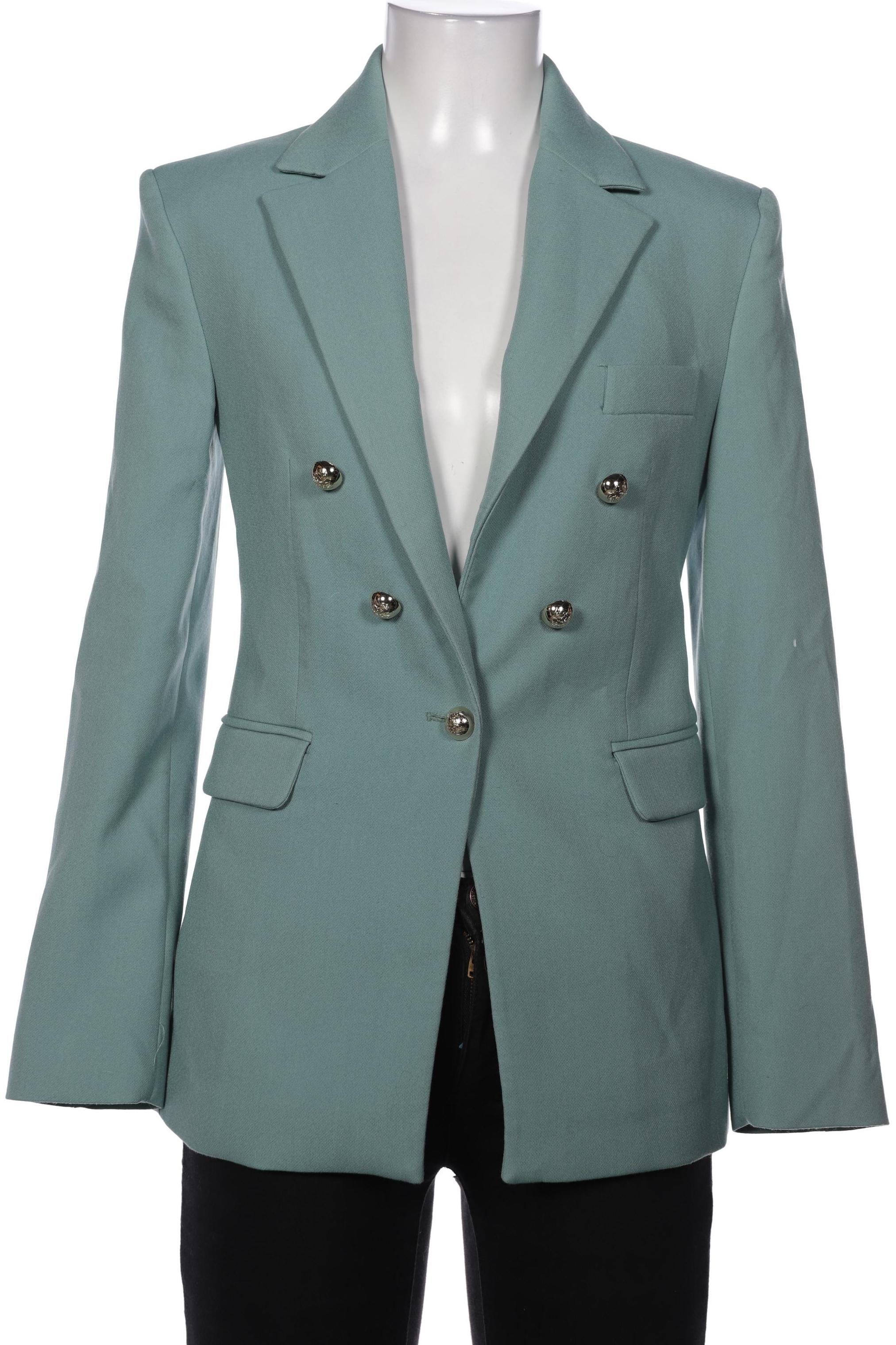 

Mango Damen Blazer, türkis, Gr. 34