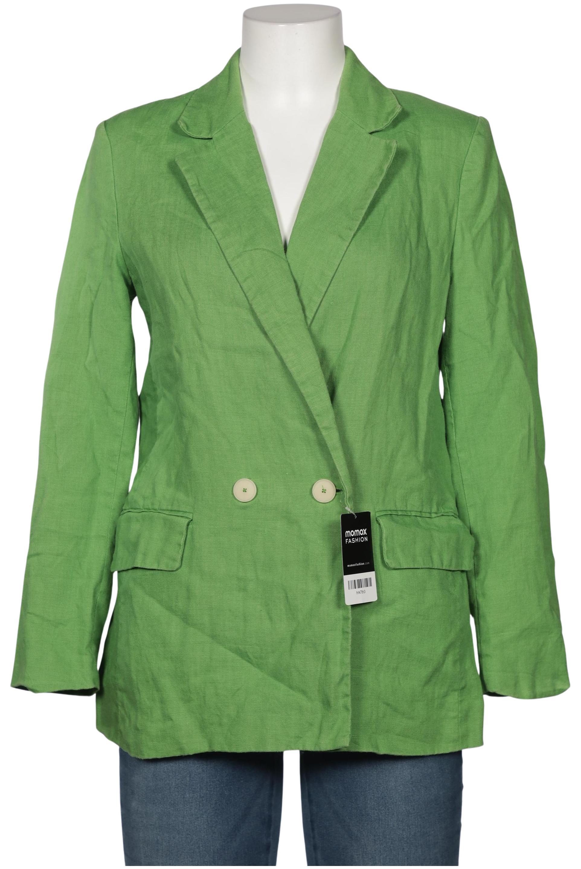 

Mango Damen Blazer, grün, Gr. 38