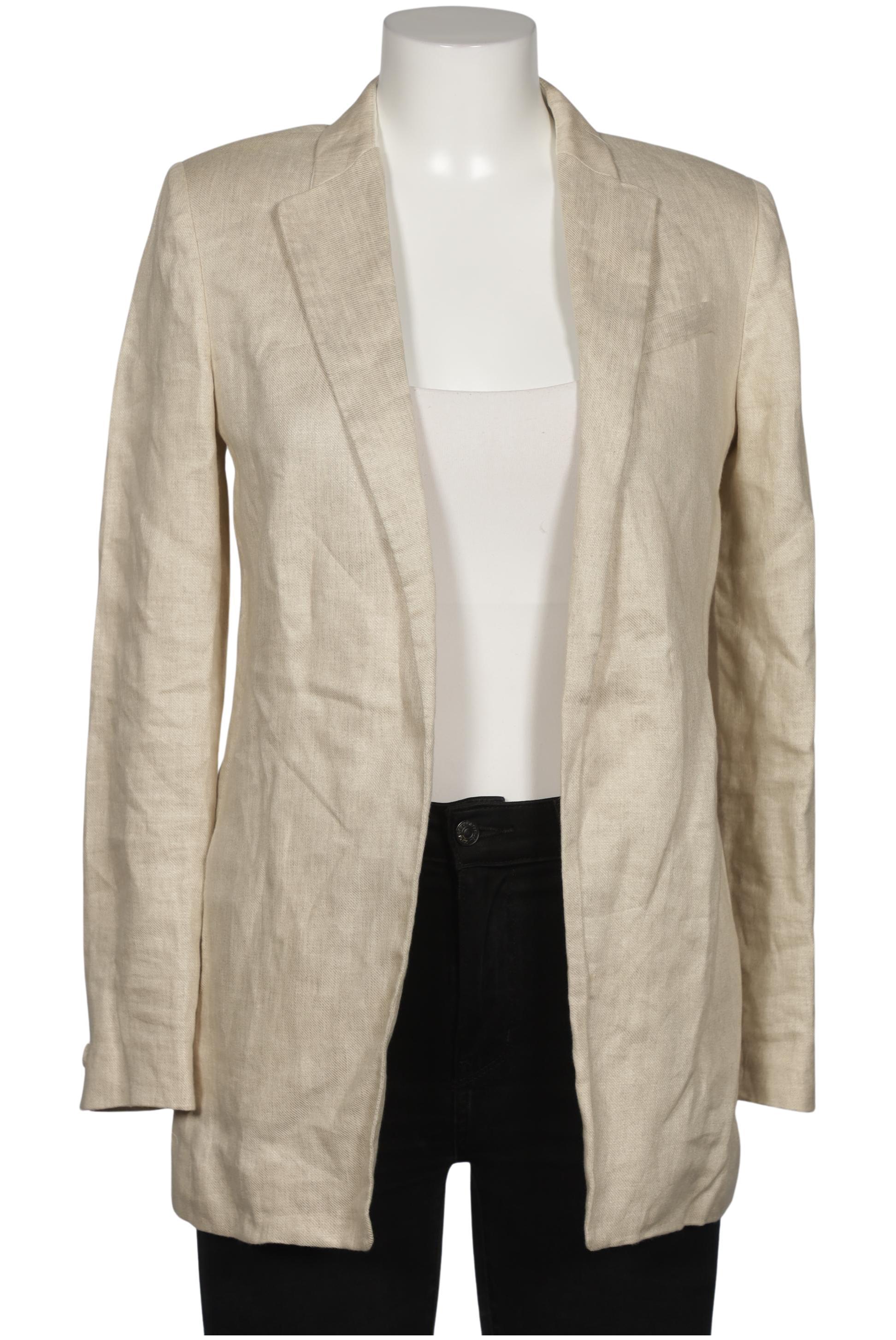 

Mango Damen Blazer, beige, Gr. 38