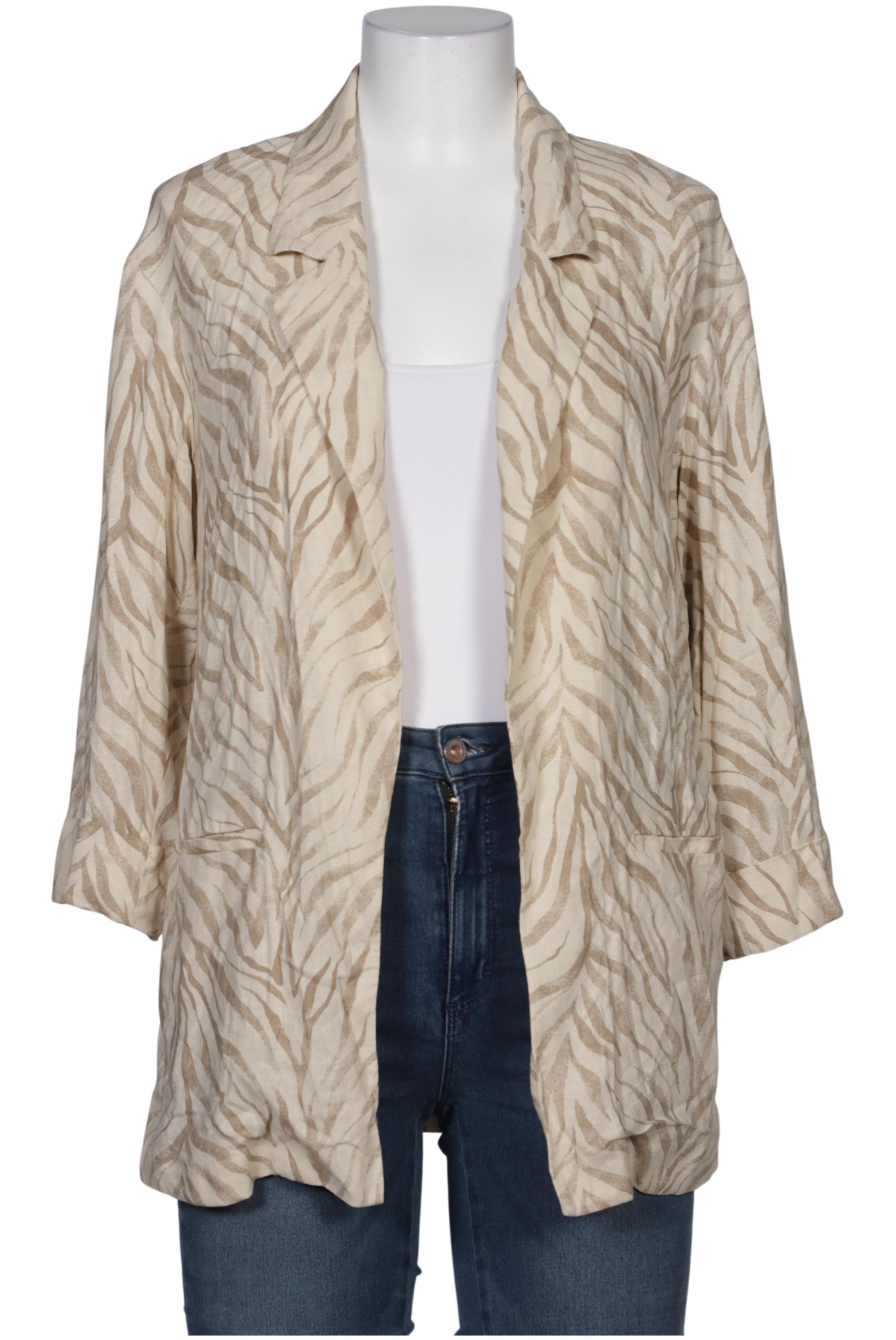 

Mango Damen Blazer, beige, Gr. 38