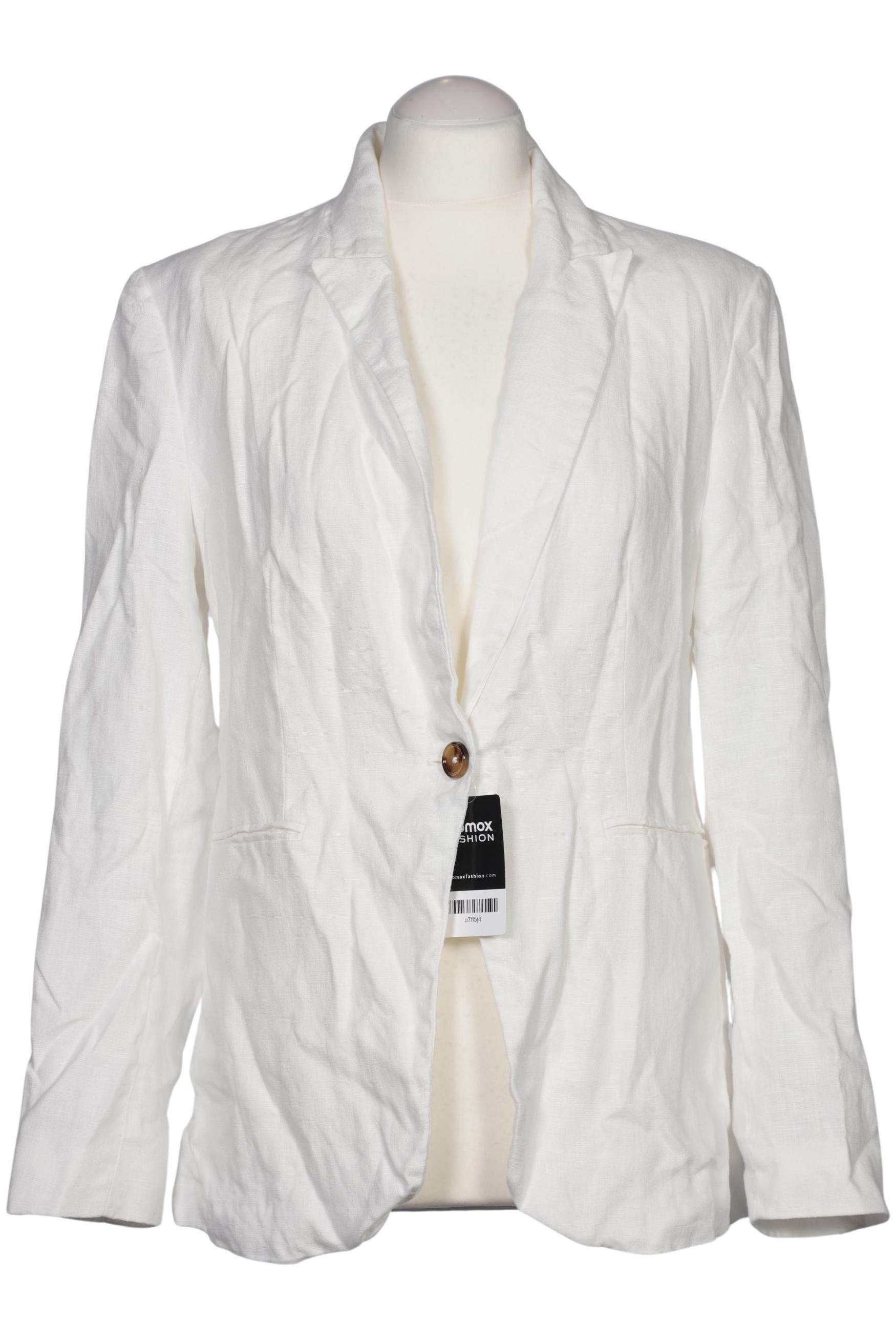 

Mango Damen Blazer, weiß, Gr. 40