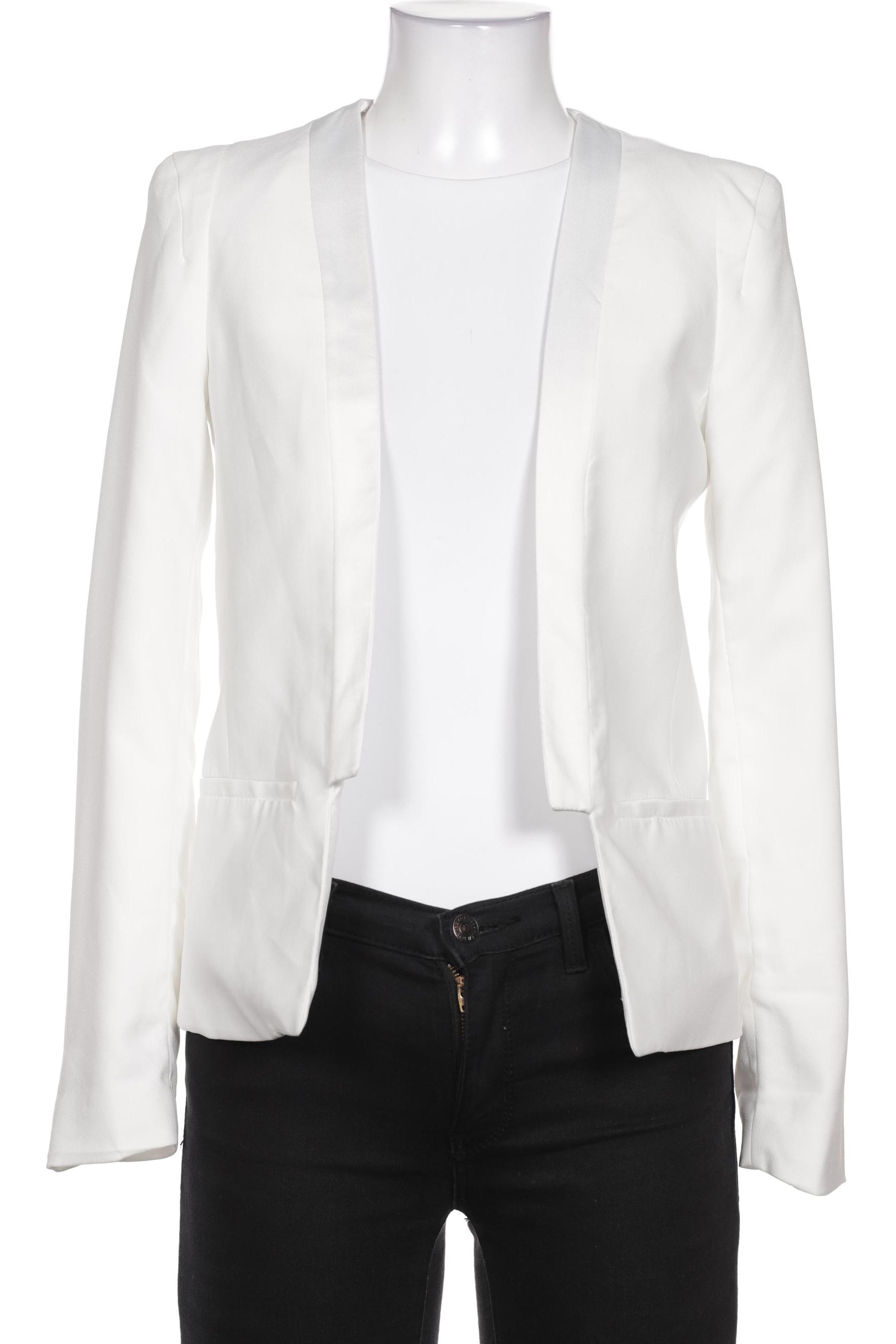 

Mango Damen Blazer, weiß, Gr. 36