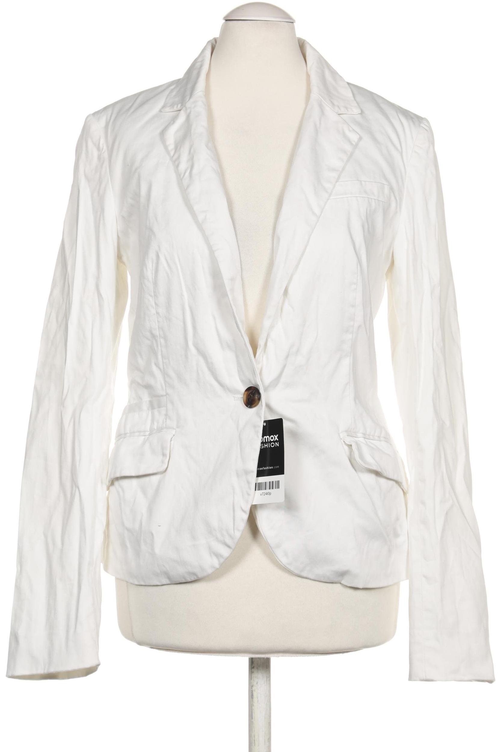 

Mango Damen Blazer, weiß, Gr. 36