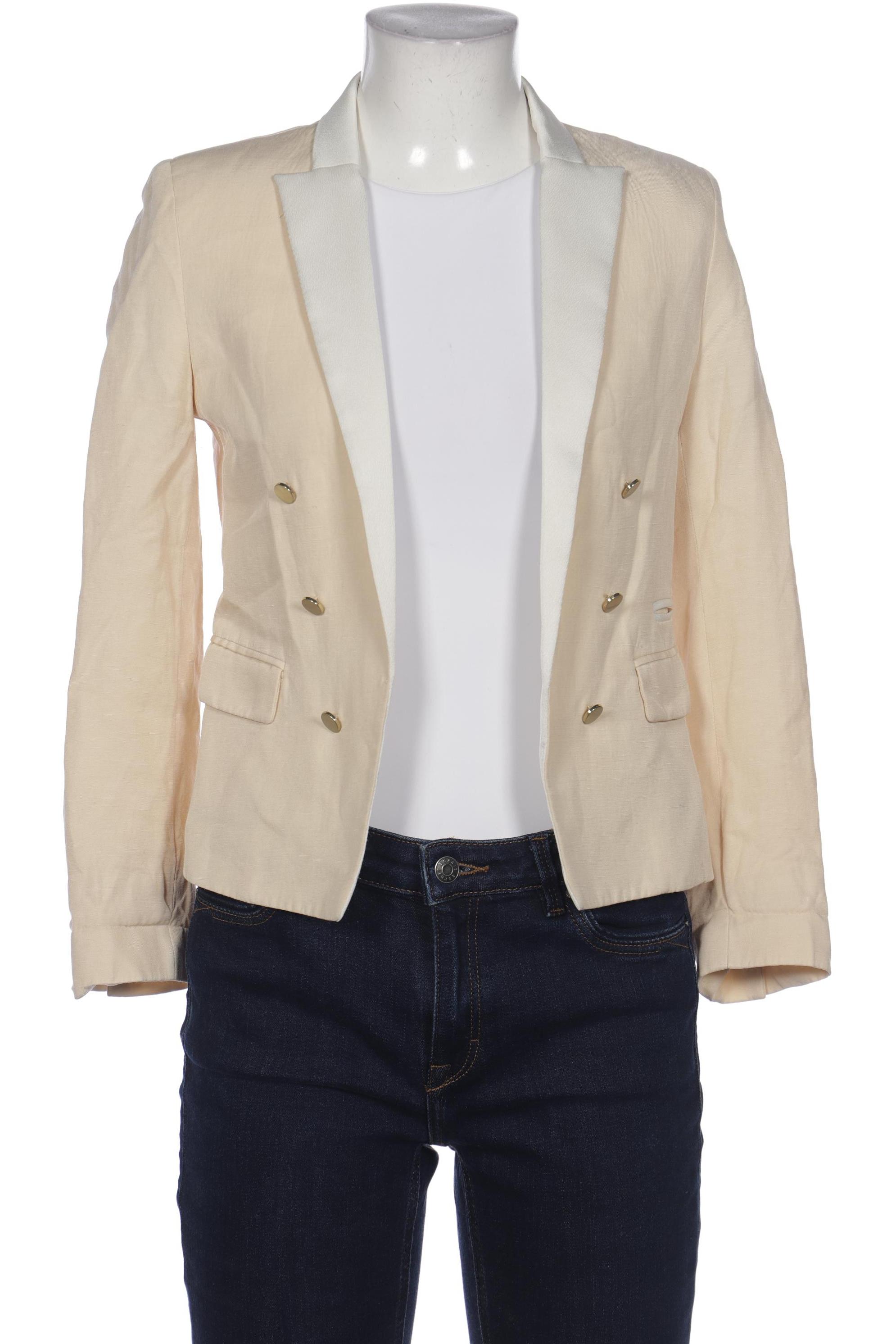 

Mango Damen Blazer, beige, Gr. 34