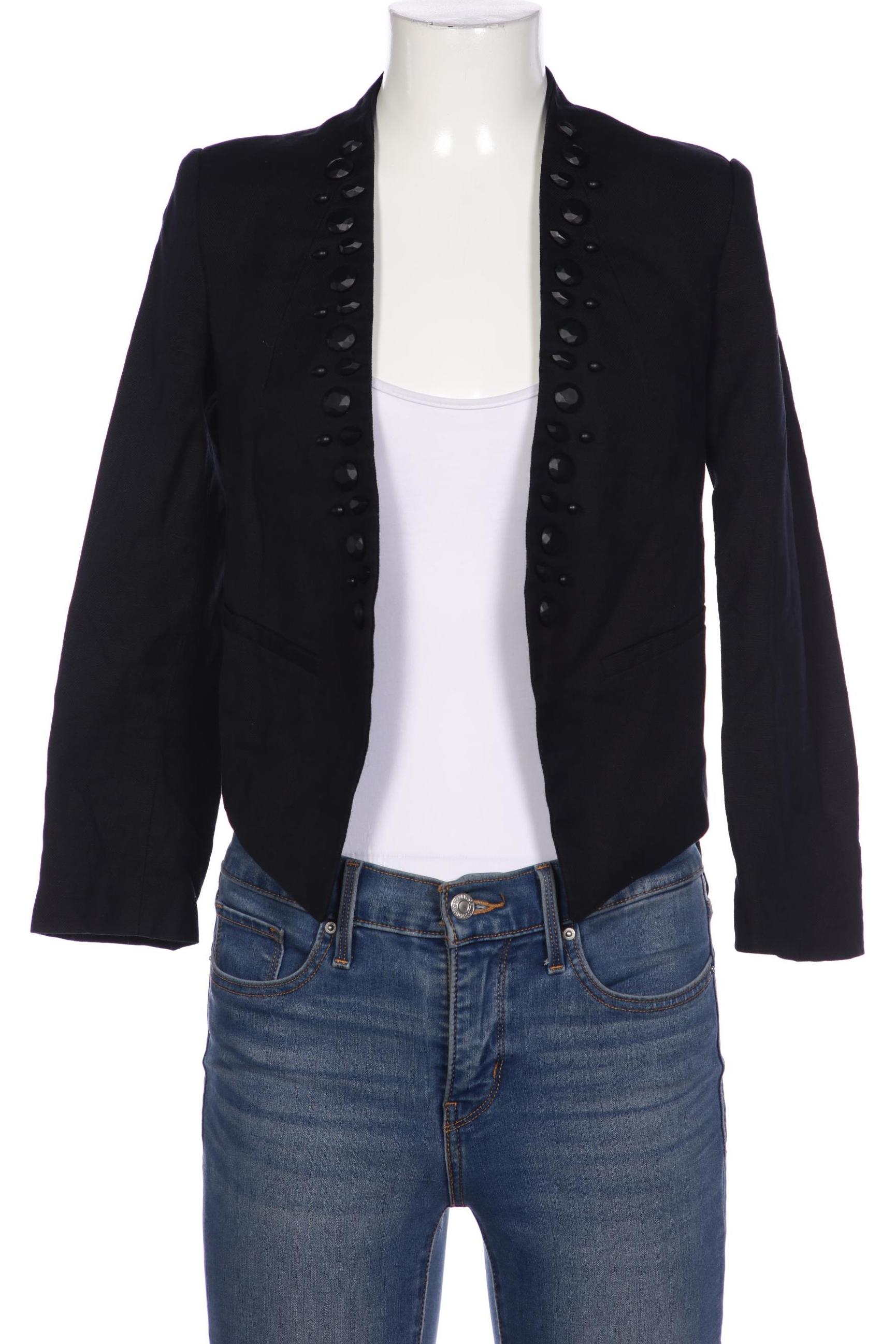 

MANGO Damen Blazer, marineblau