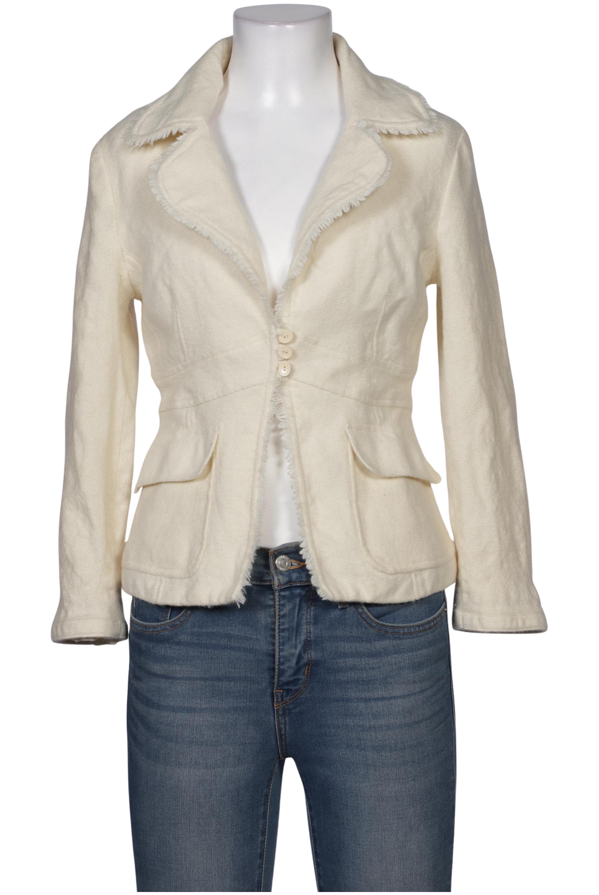 

Mango Damen Blazer, cremeweiß, Gr. 42