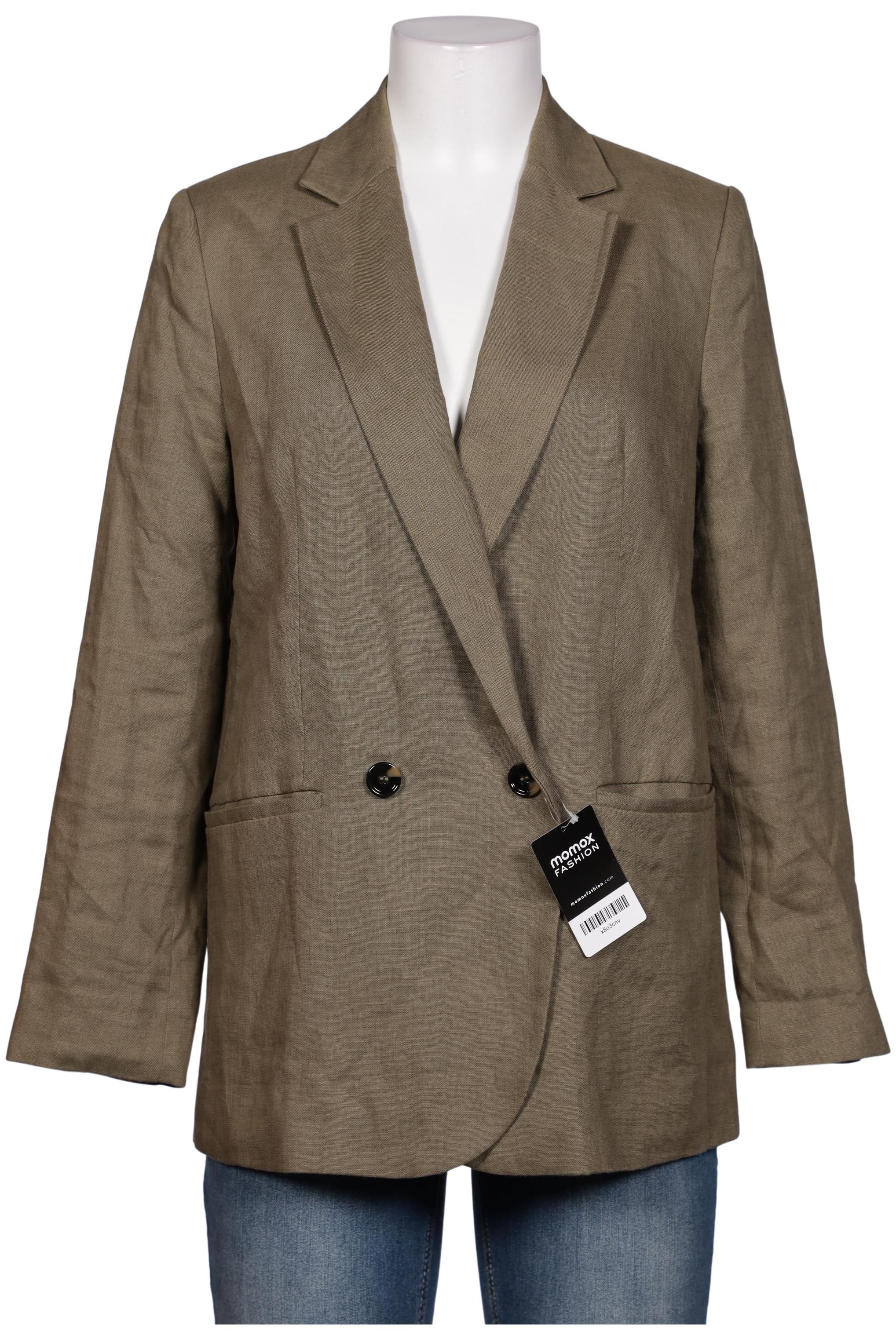 

Mango Damen Blazer, grün, Gr. 36