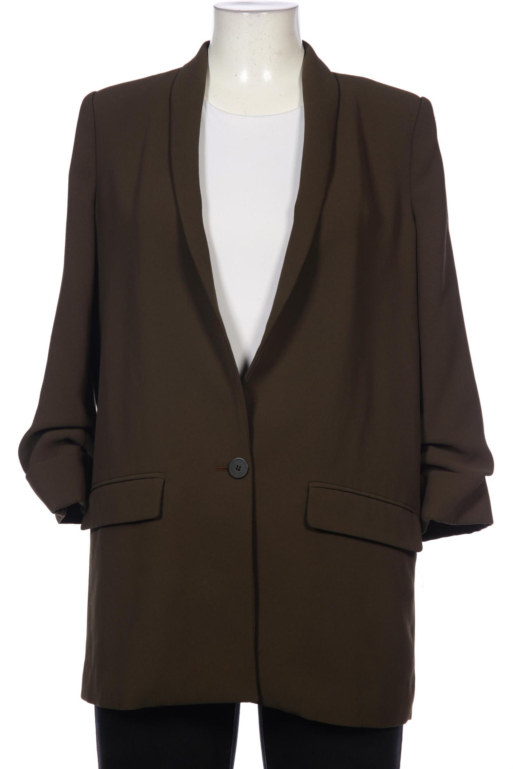 

Mango Damen Blazer, grün, Gr. 38
