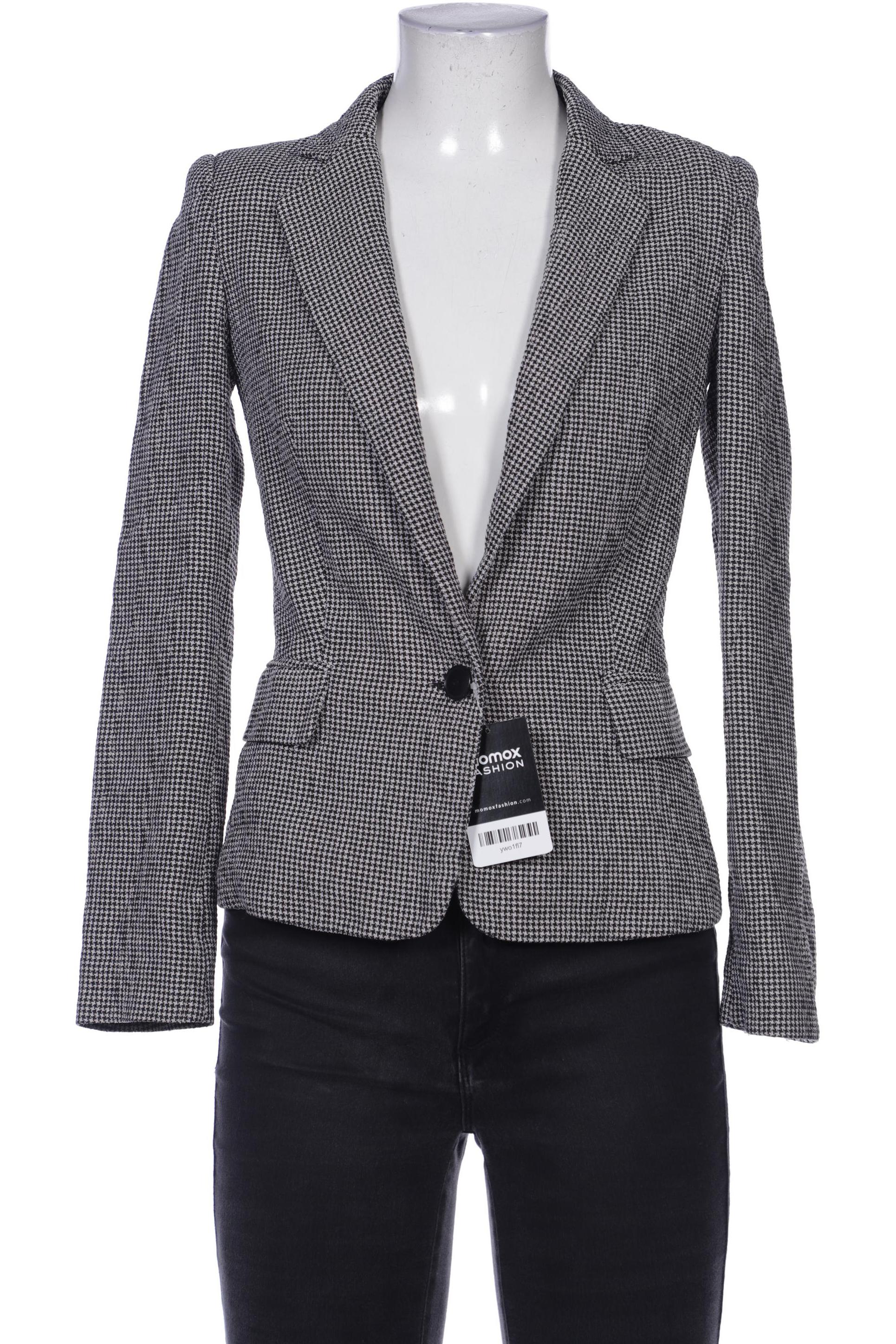 

Mango Damen Blazer, grau, Gr. 34