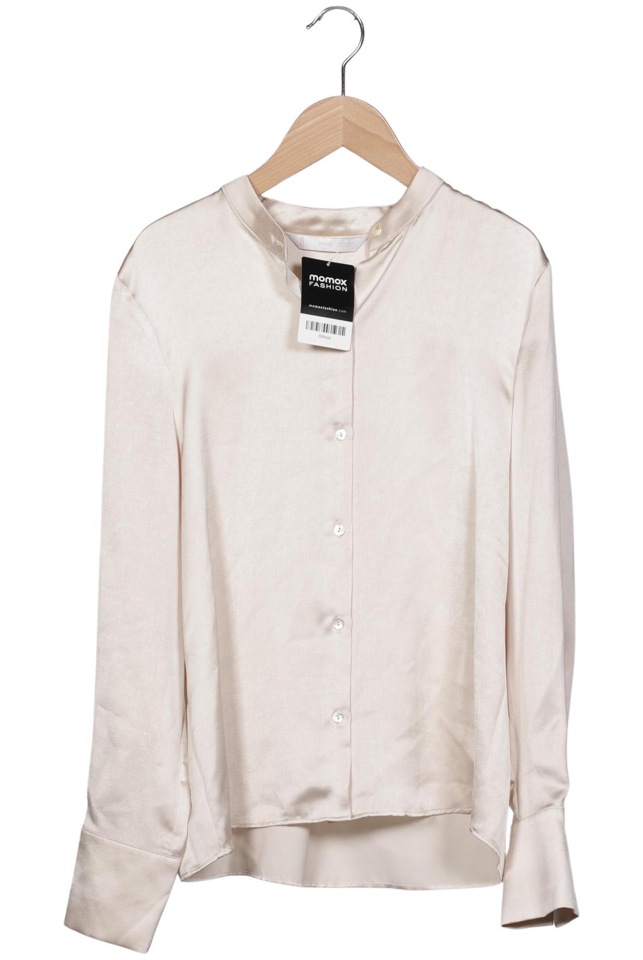 

Mango Damen Bluse, beige, Gr. 36