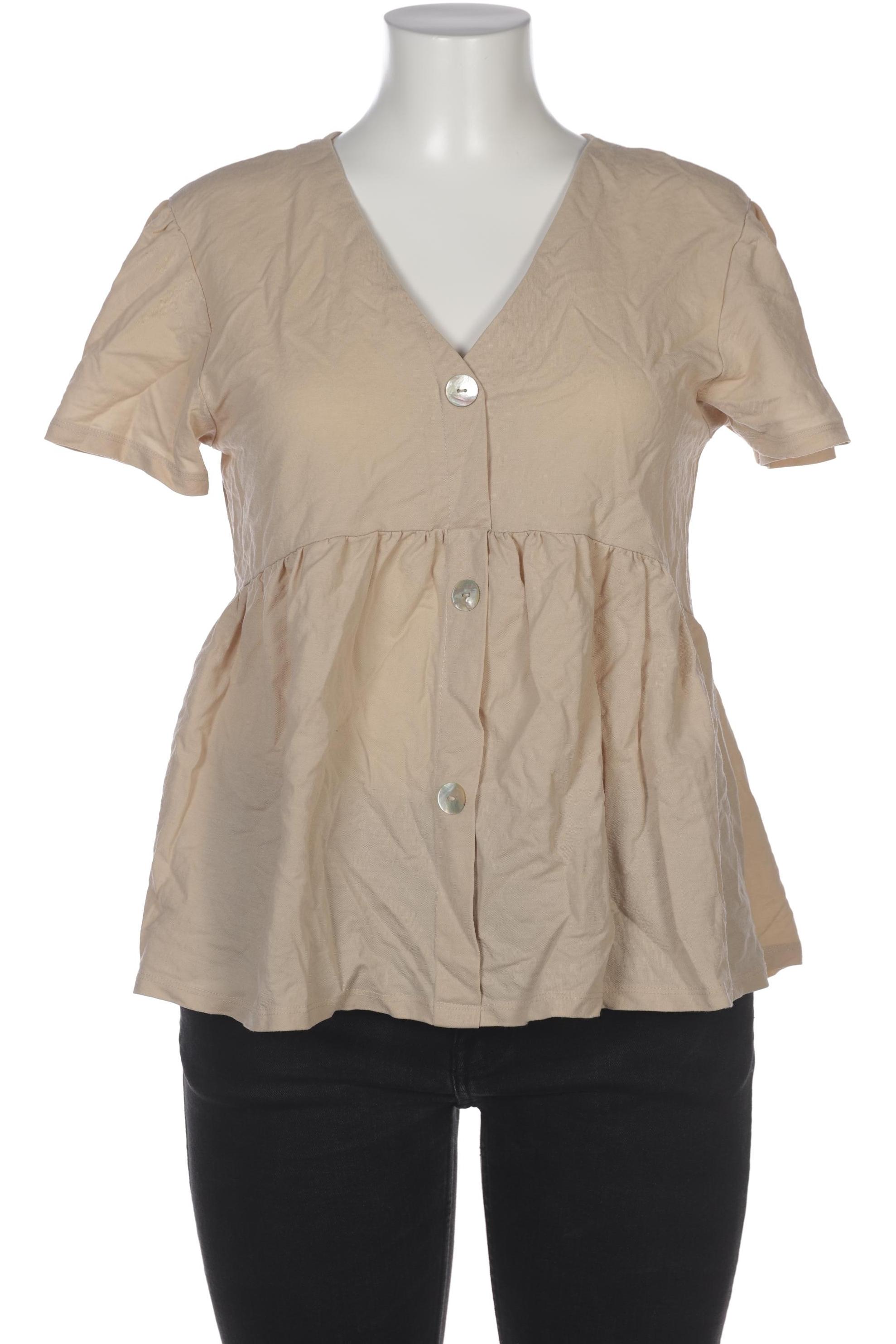 

Mango Damen Bluse, beige, Gr. 42