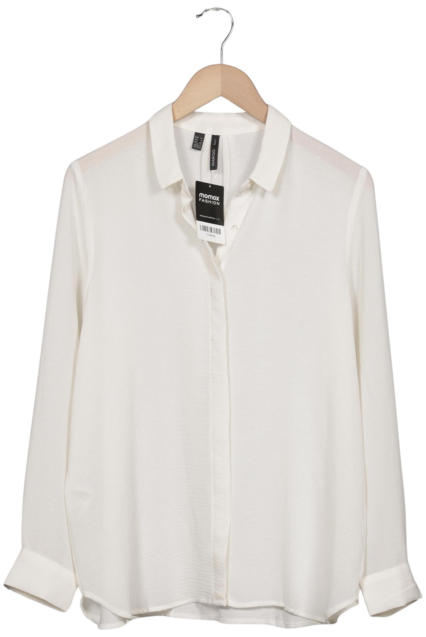 

Mango Damen Bluse, cremeweiß, Gr. 44
