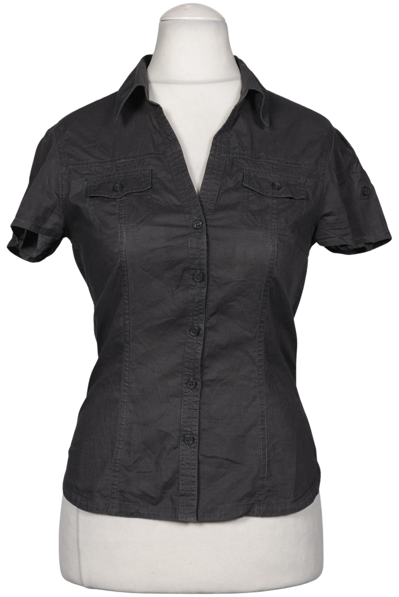 

Mango Damen Bluse, grau, Gr. 36