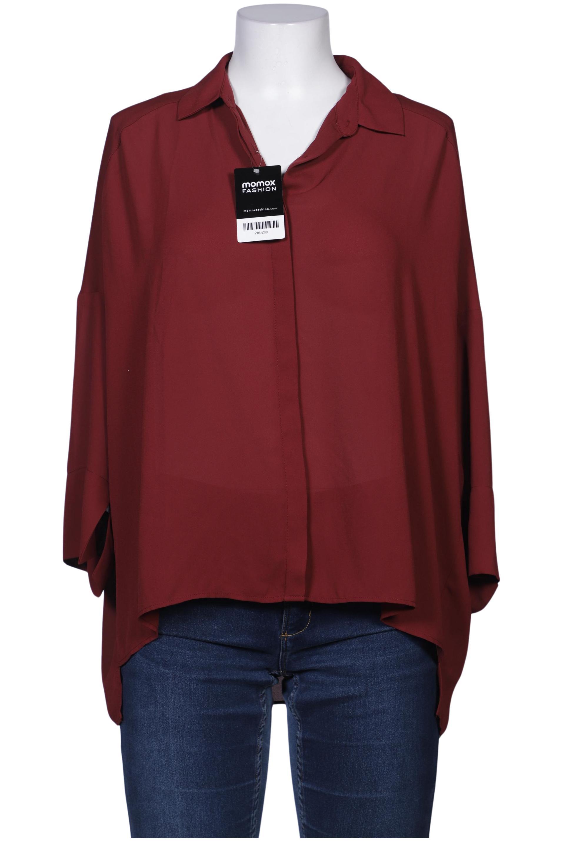 

Mango Damen Bluse, bordeaux, Gr. 38