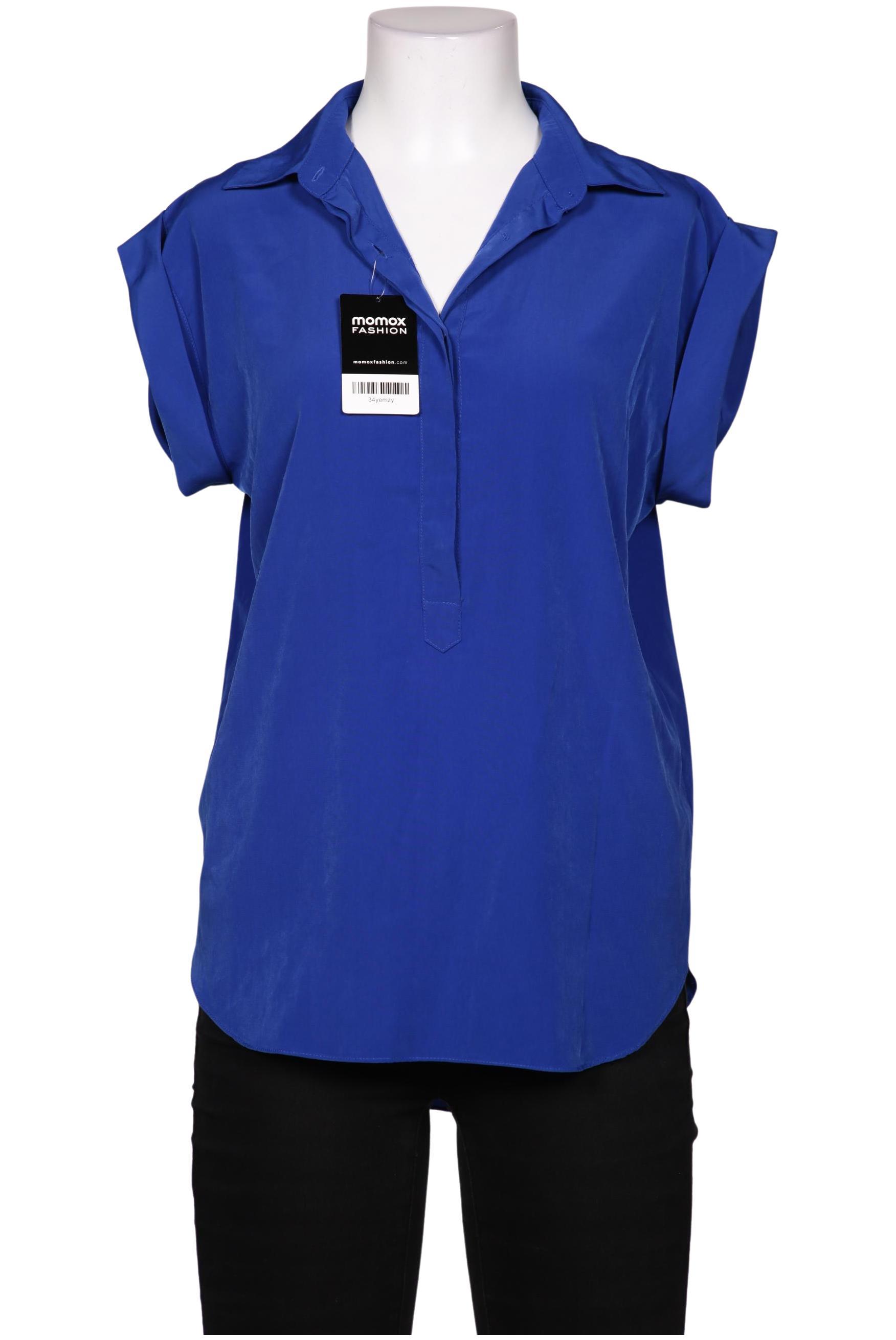 

Mango Damen Bluse, blau, Gr. 34