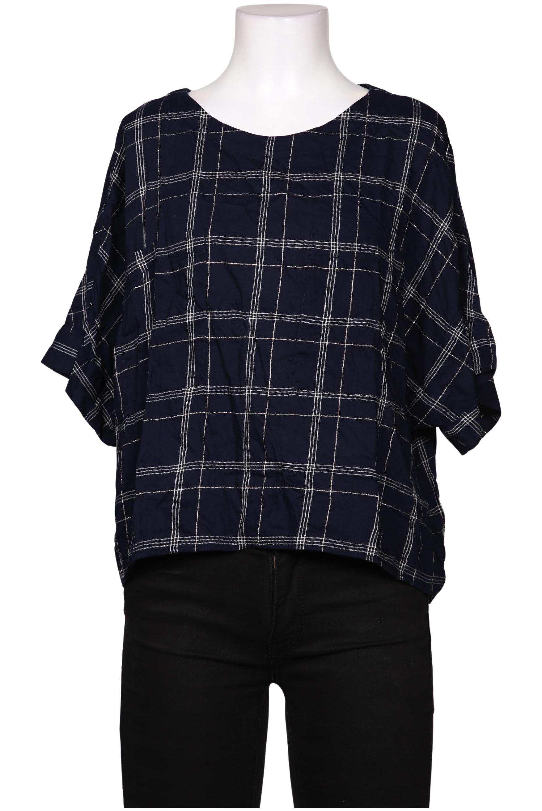 

Mango Damen Bluse, marineblau, Gr. 36