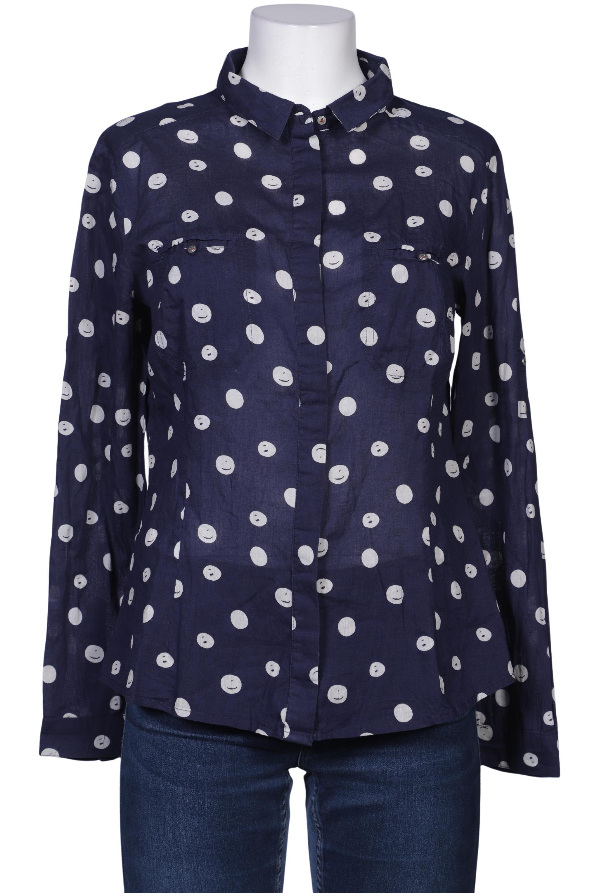 

Mango Damen Bluse, marineblau, Gr. 42