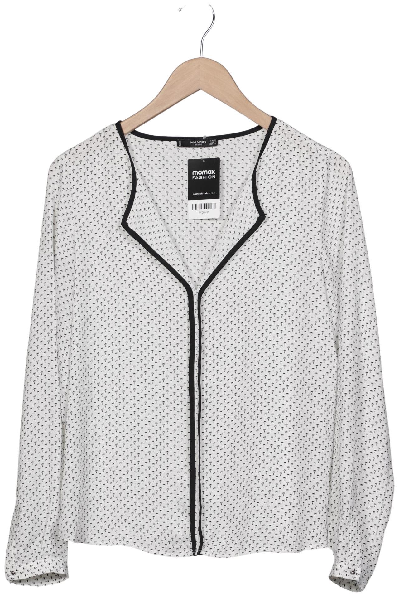 

Mango Damen Bluse, weiß, Gr. 36