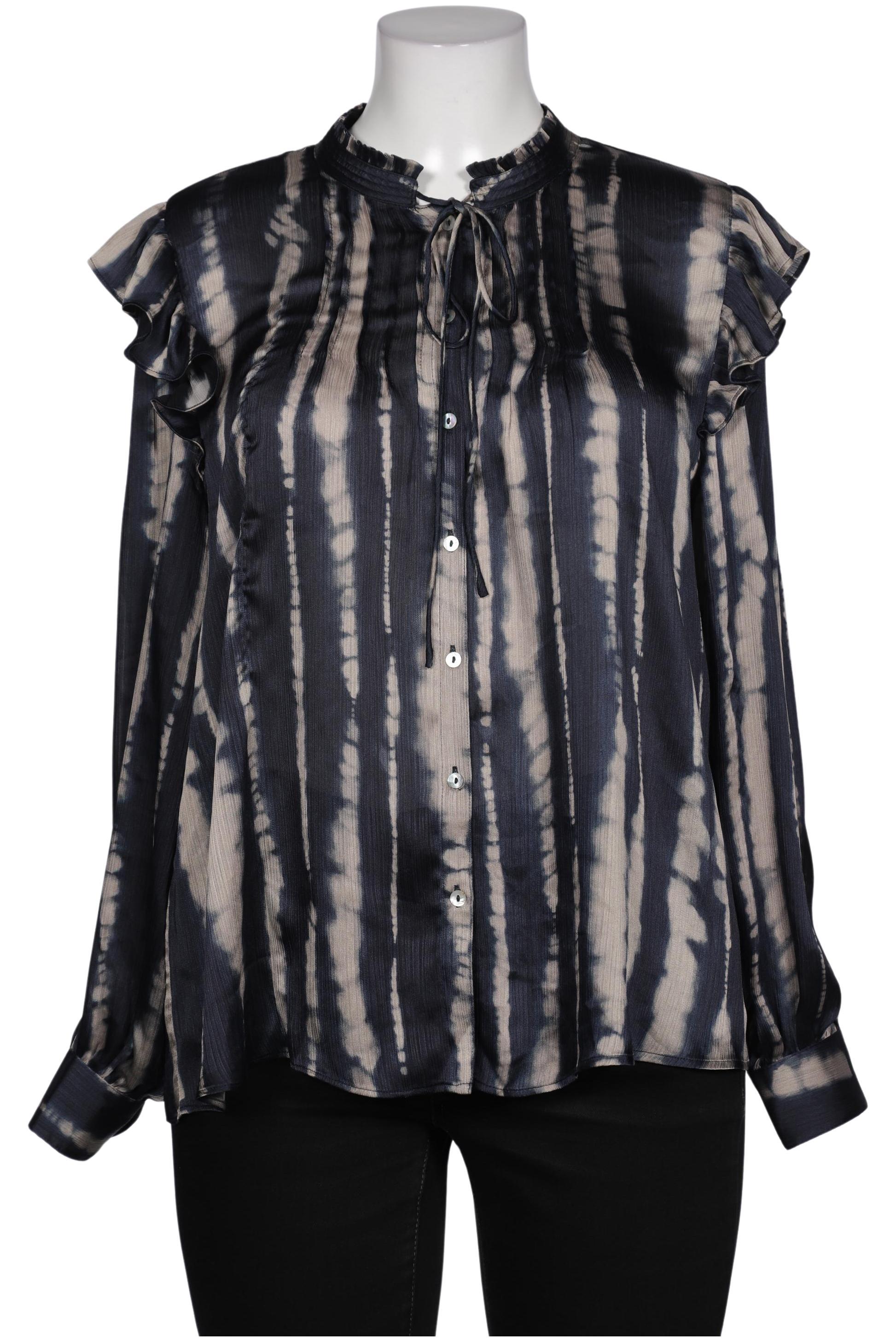 

Mango Damen Bluse, marineblau, Gr. 44