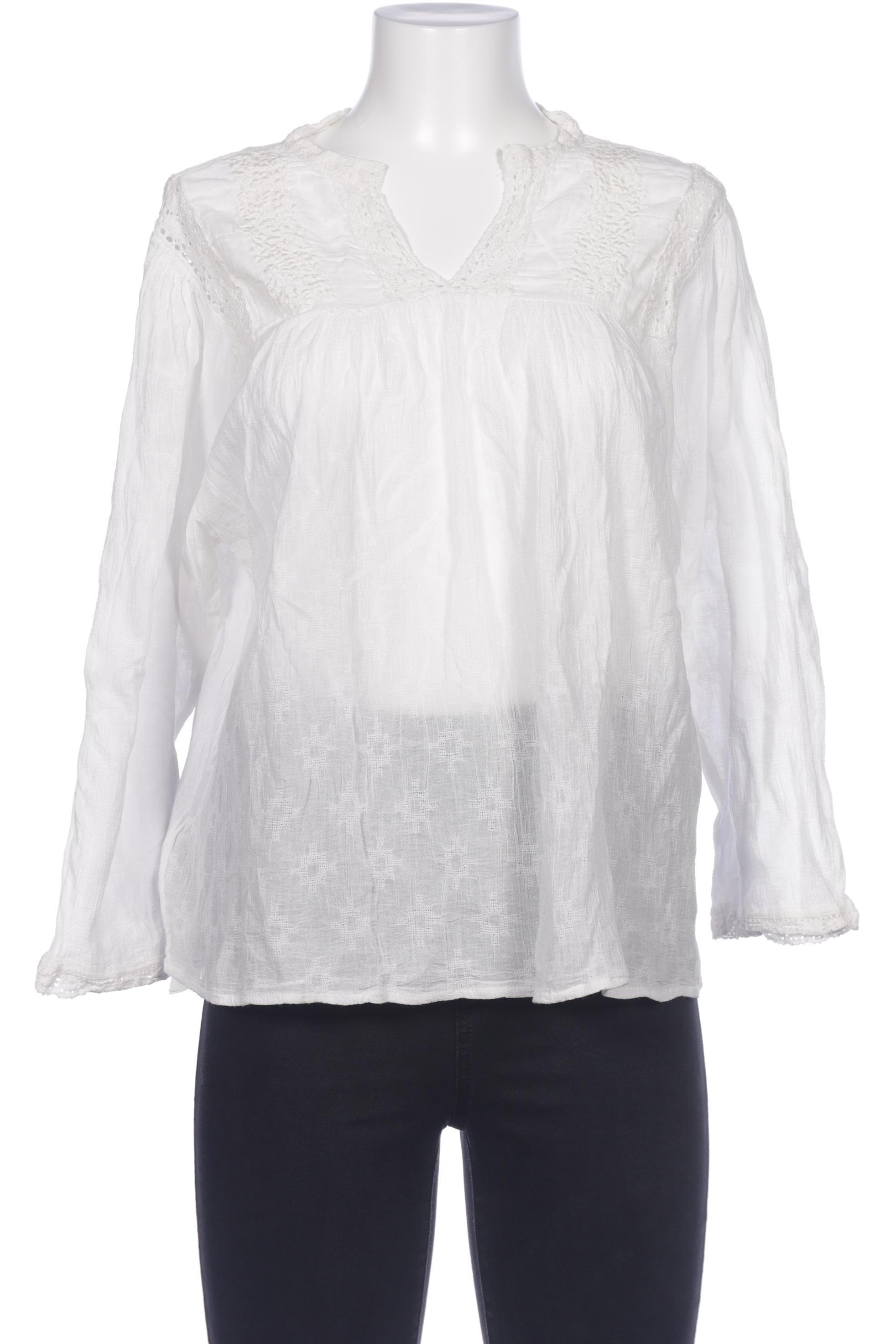 

Mango Damen Bluse, weiß, Gr. 36