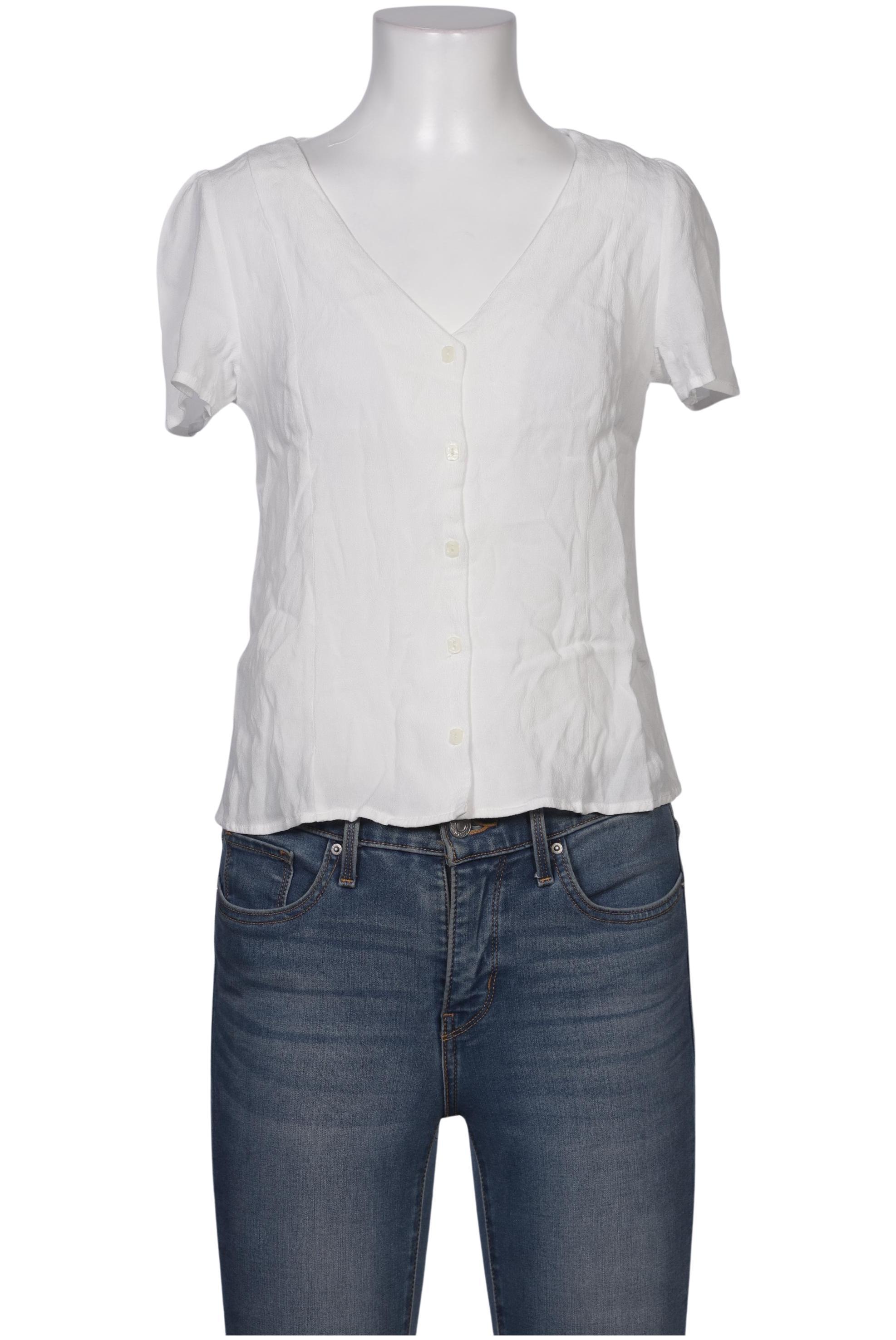 

Mango Damen Bluse, weiß, Gr. 36