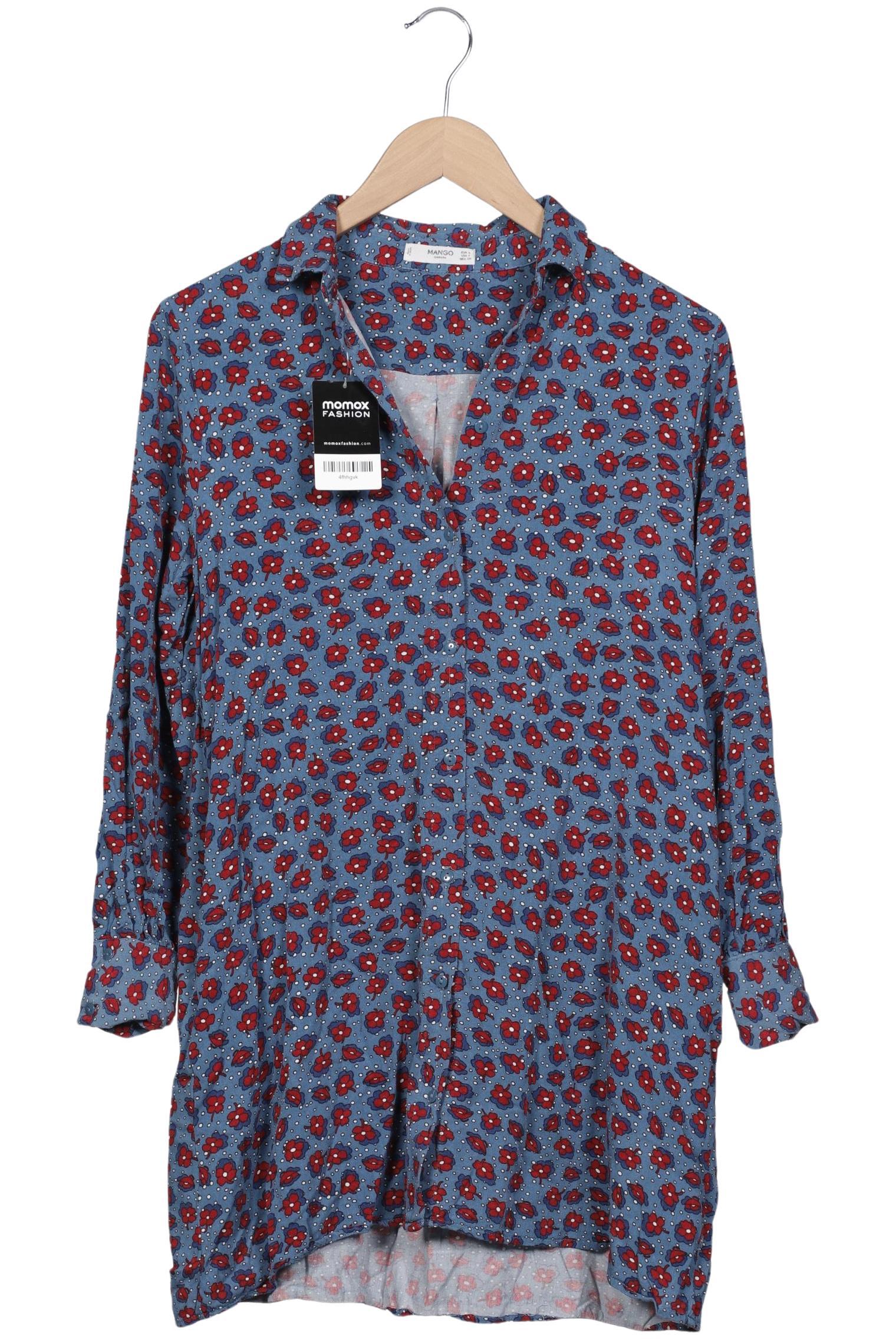 

Mango Damen Bluse, blau, Gr. 36