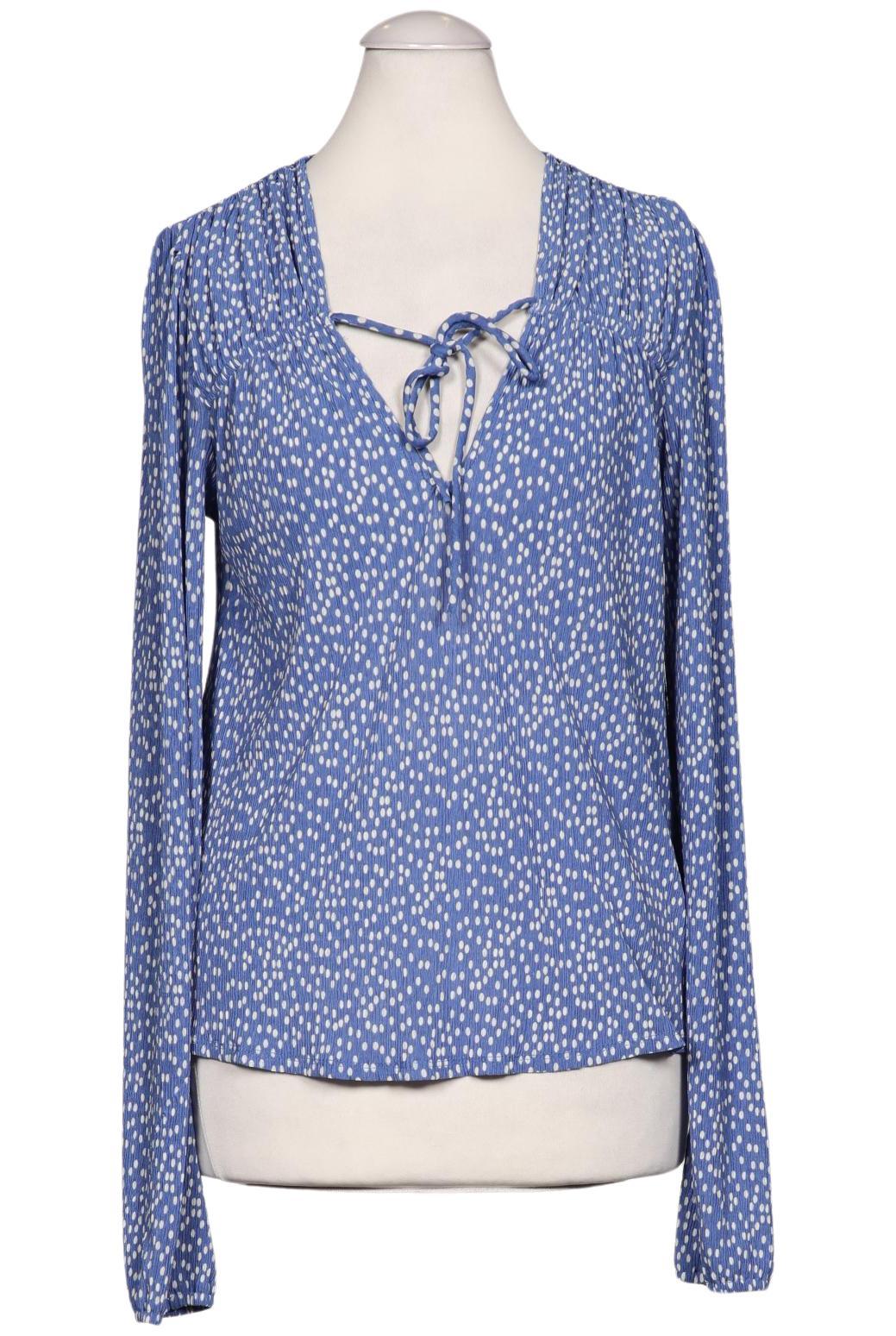

Mango Damen Bluse, blau, Gr. 36
