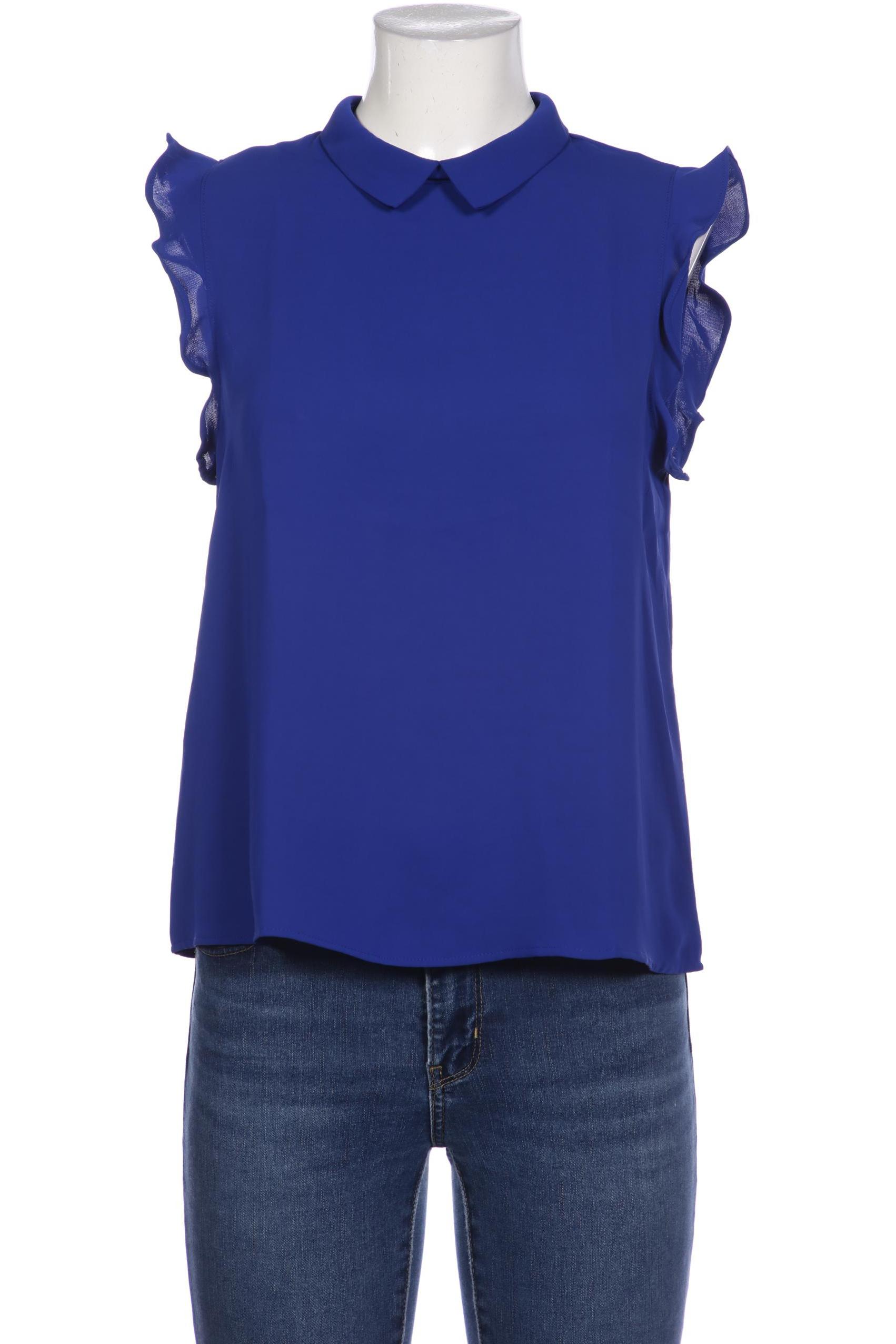 

Mango Damen Bluse, blau, Gr. 38