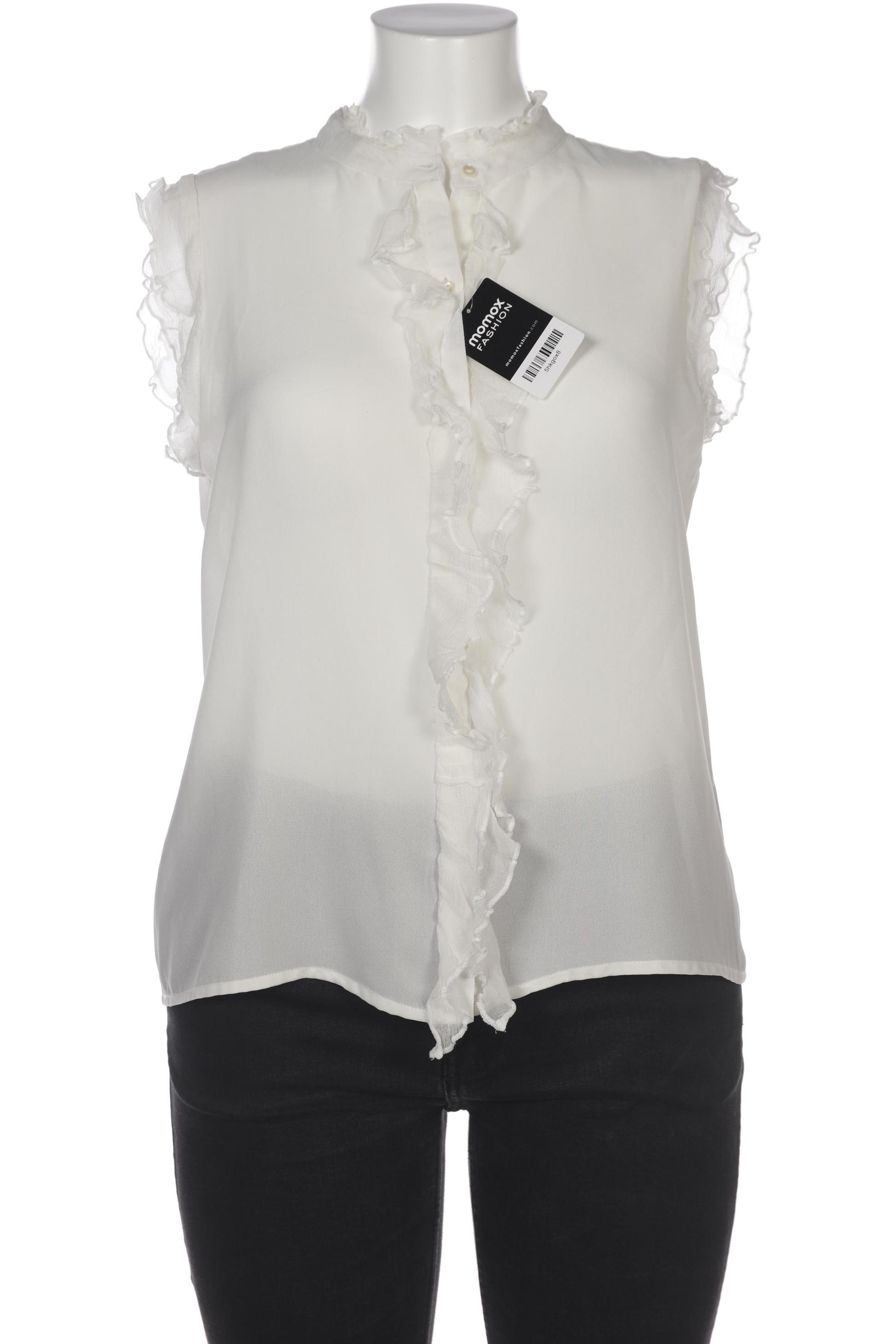 

Mango Damen Bluse, weiß, Gr. 44