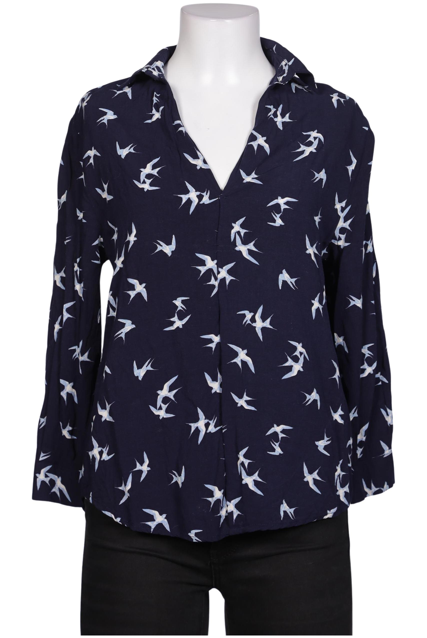 

Mango Damen Bluse, marineblau, Gr. 34