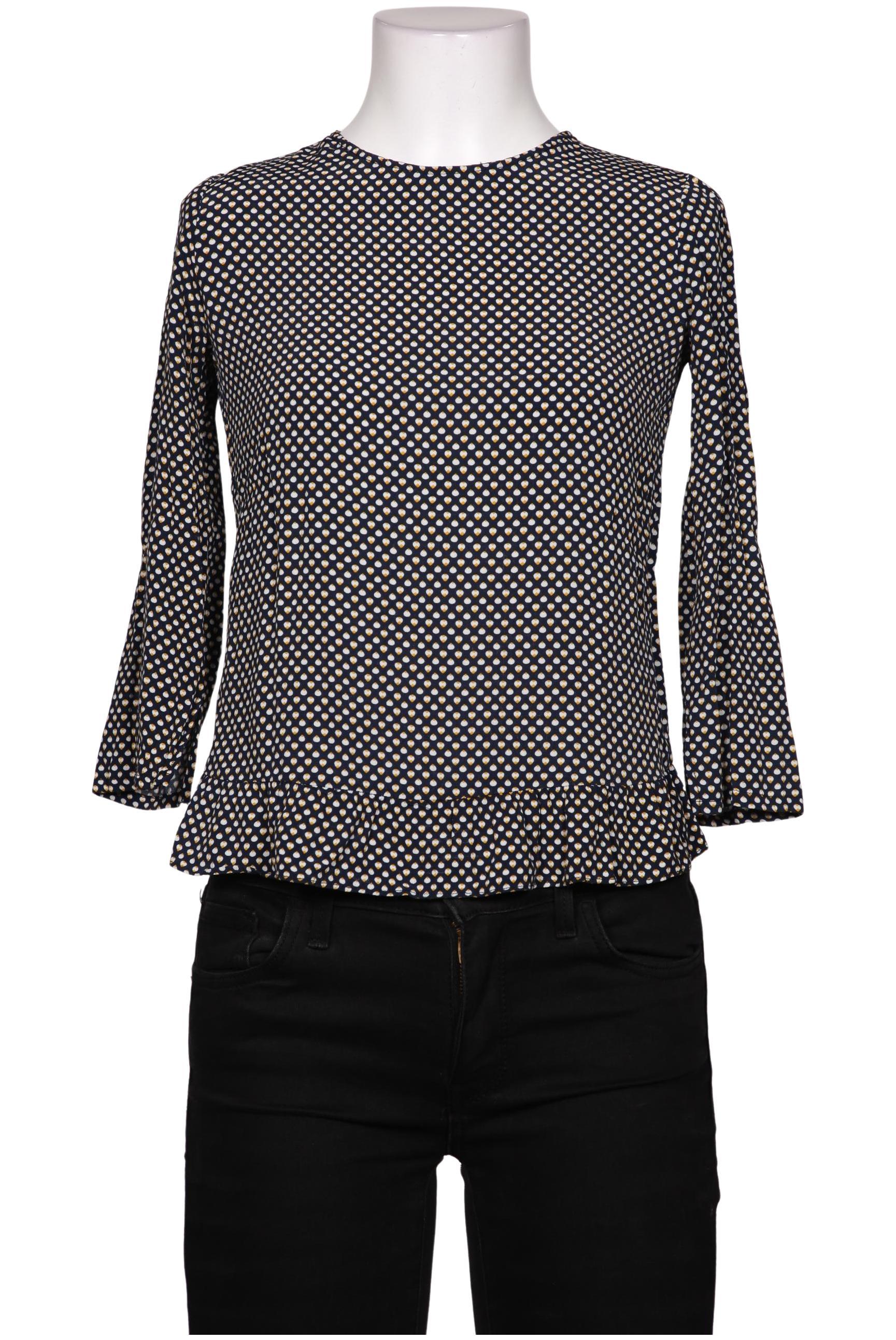 

Mango Damen Bluse, marineblau, Gr. 34