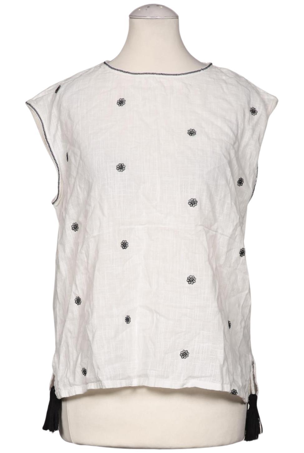 

Mango Damen Bluse, weiß, Gr. 36