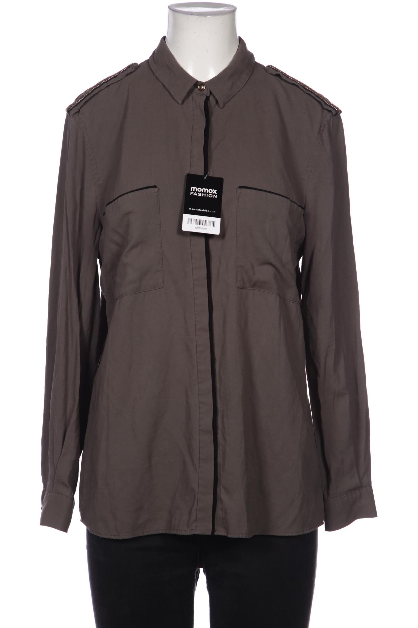 

Mango Damen Bluse, grün, Gr. 38