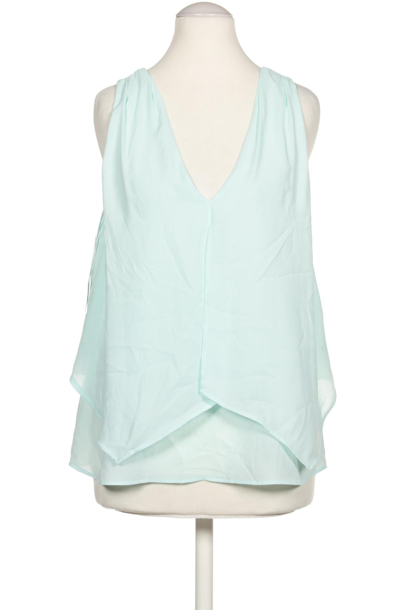 

Mango Damen Bluse, türkis, Gr. 34