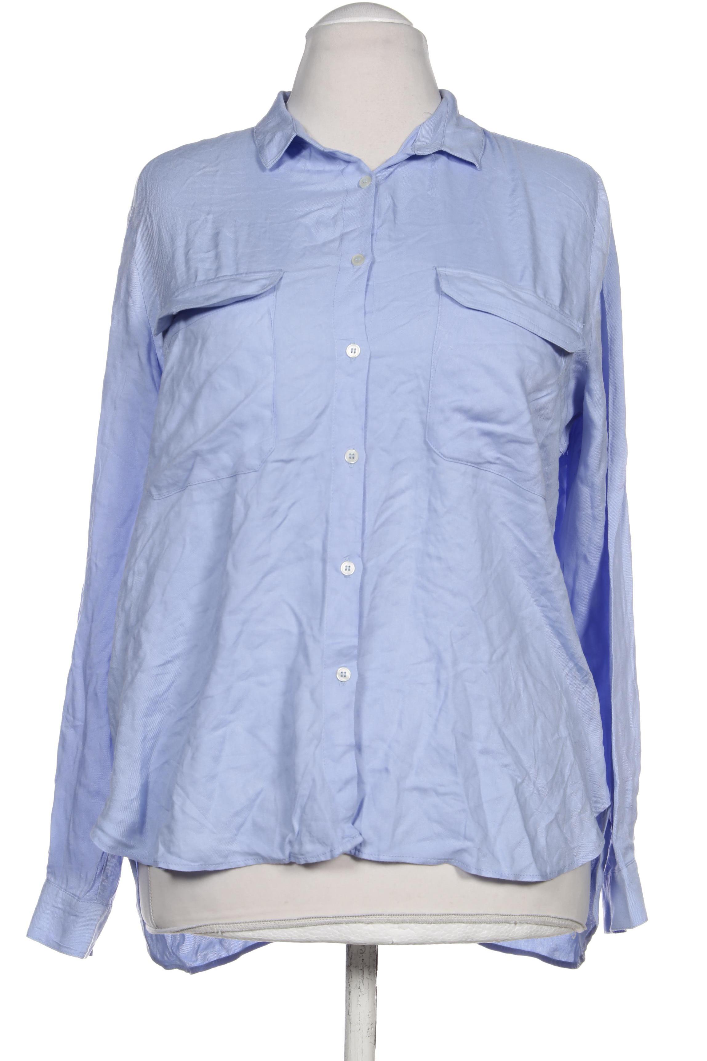 

Mango Damen Bluse, blau, Gr. 42