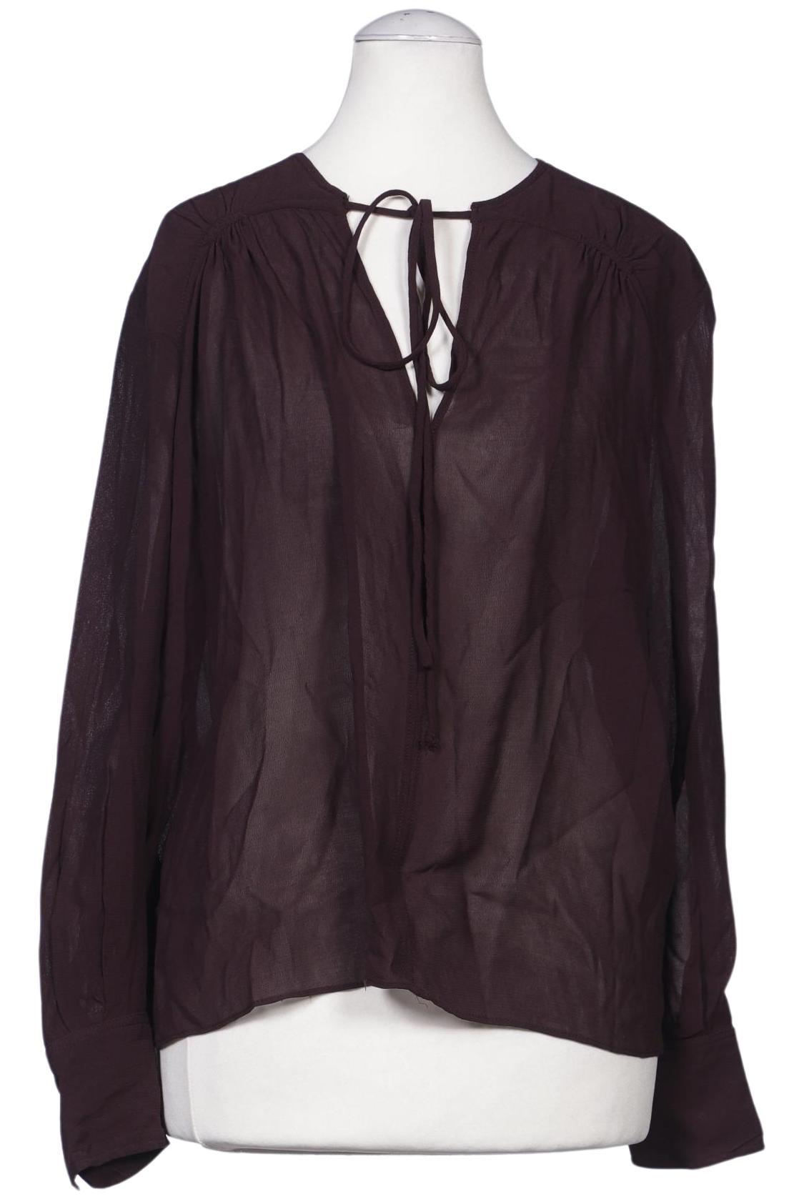 

Mango Damen Bluse, bordeaux, Gr. 36