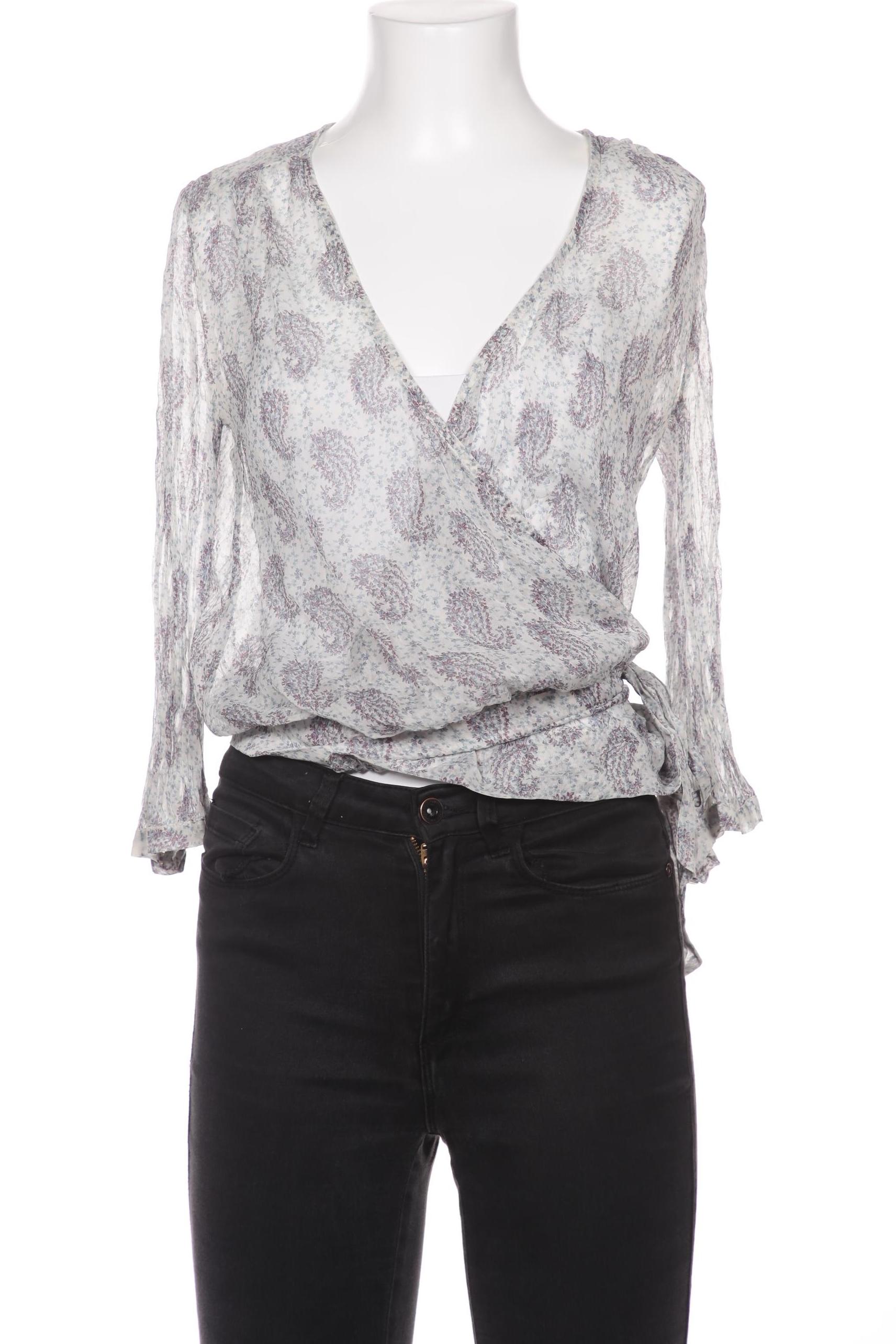 

Mango Damen Bluse, grau, Gr. 36