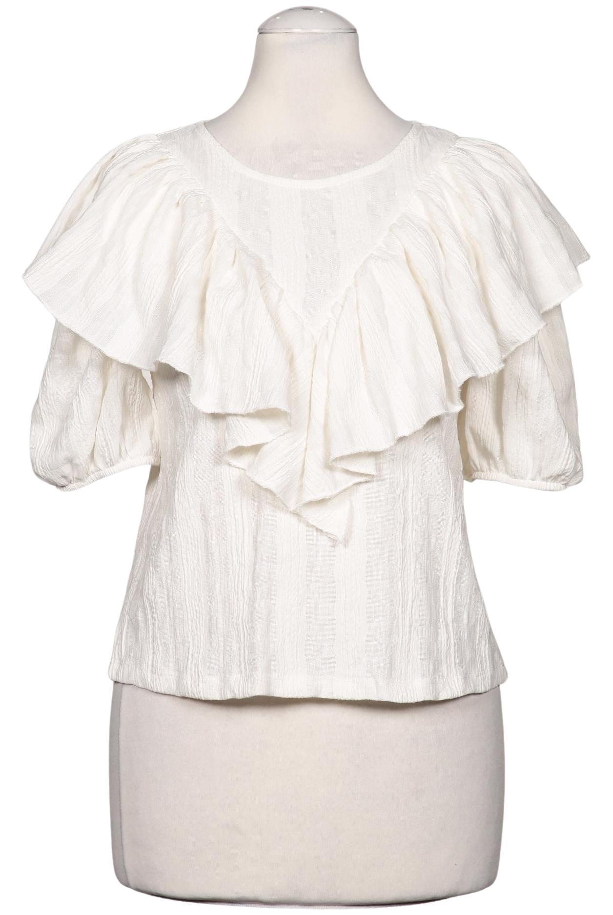 

Mango Damen Bluse, weiß, Gr. 34